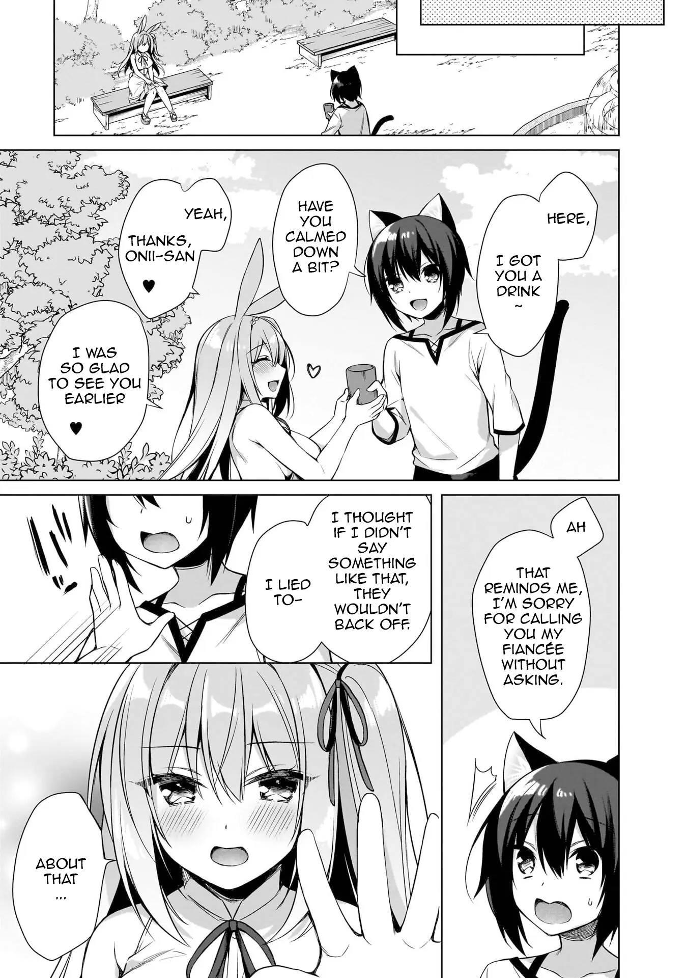 Boku No Risou No Isekai Seikatsu ~Tensei Shitara Kemomimi Musume Darake No Sekai De Harem Ni~ - Vol.2 Chapter 7: The Rabbit's First Time...