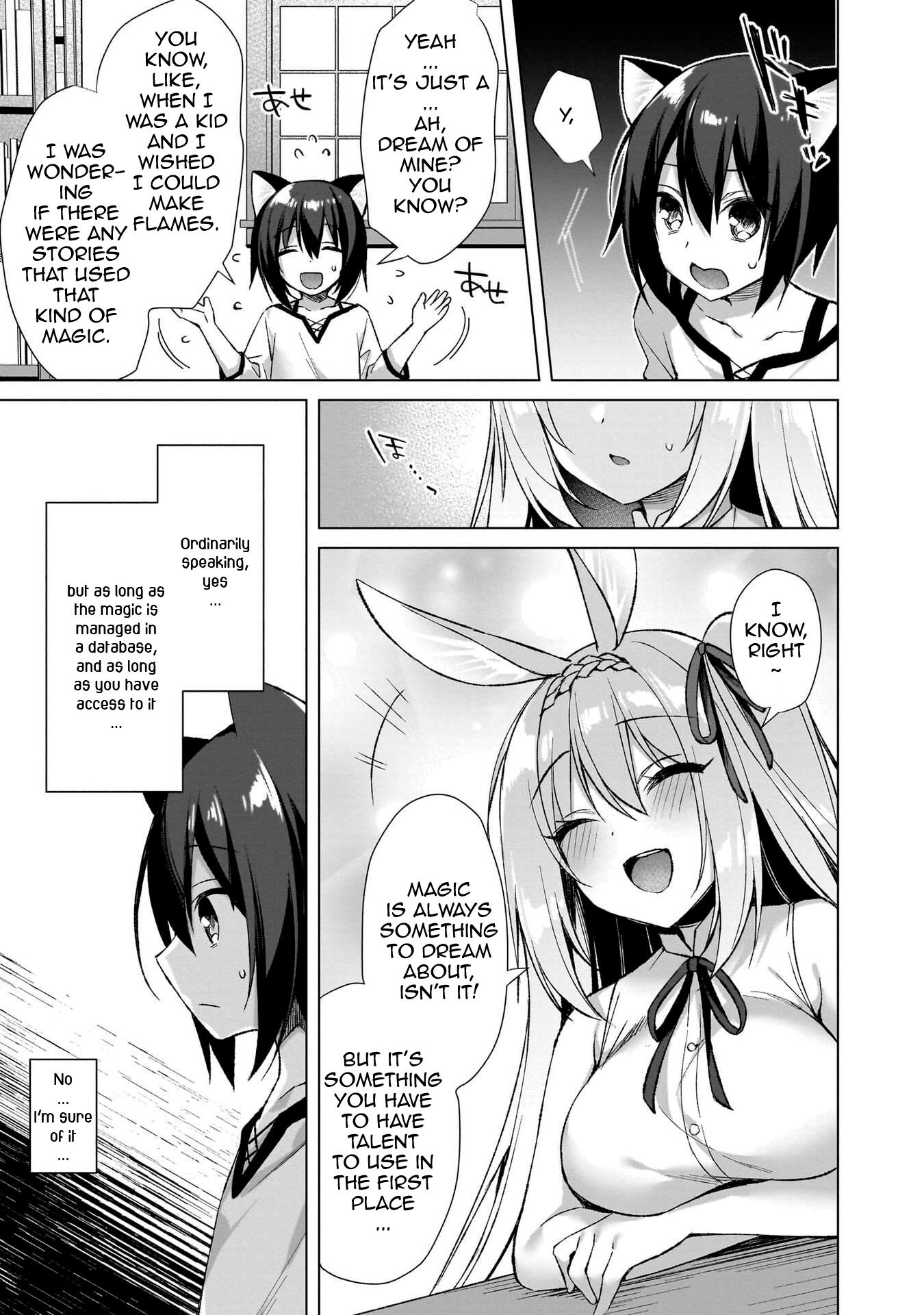 Boku No Risou No Isekai Seikatsu ~Tensei Shitara Kemomimi Musume Darake No Sekai De Harem Ni~ - Vol.1 Chapter 5: The Teasing Rabbit