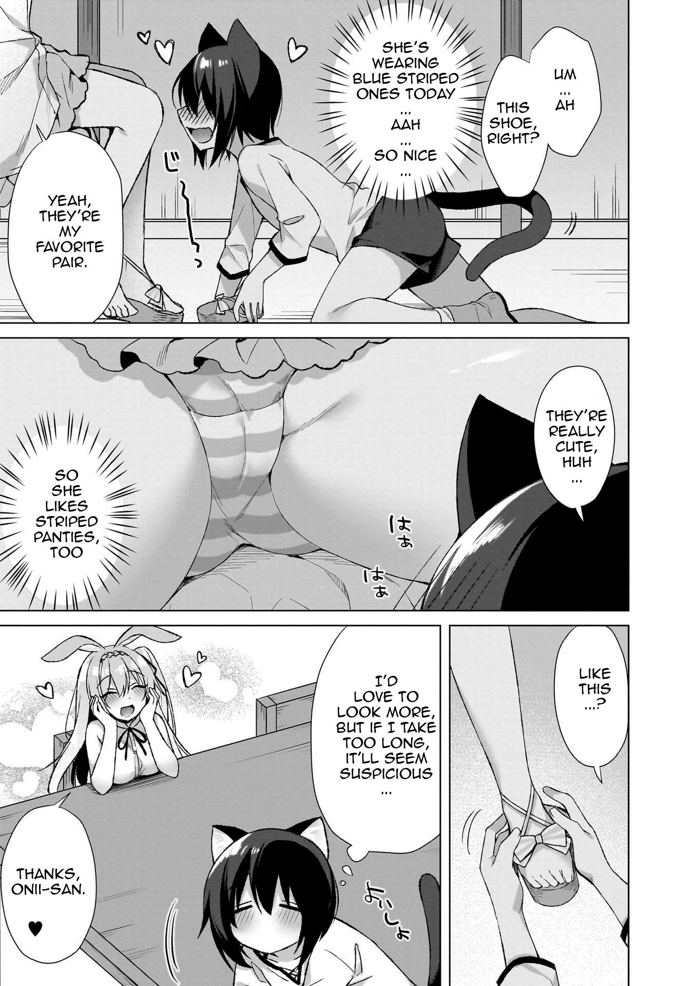 Boku No Risou No Isekai Seikatsu ~Tensei Shitara Kemomimi Musume Darake No Sekai De Harem Ni~ - Vol.1 Chapter 5: The Teasing Rabbit