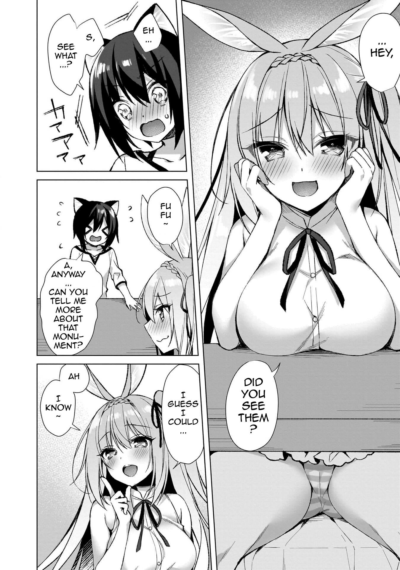 Boku No Risou No Isekai Seikatsu ~Tensei Shitara Kemomimi Musume Darake No Sekai De Harem Ni~ - Vol.1 Chapter 5: The Teasing Rabbit