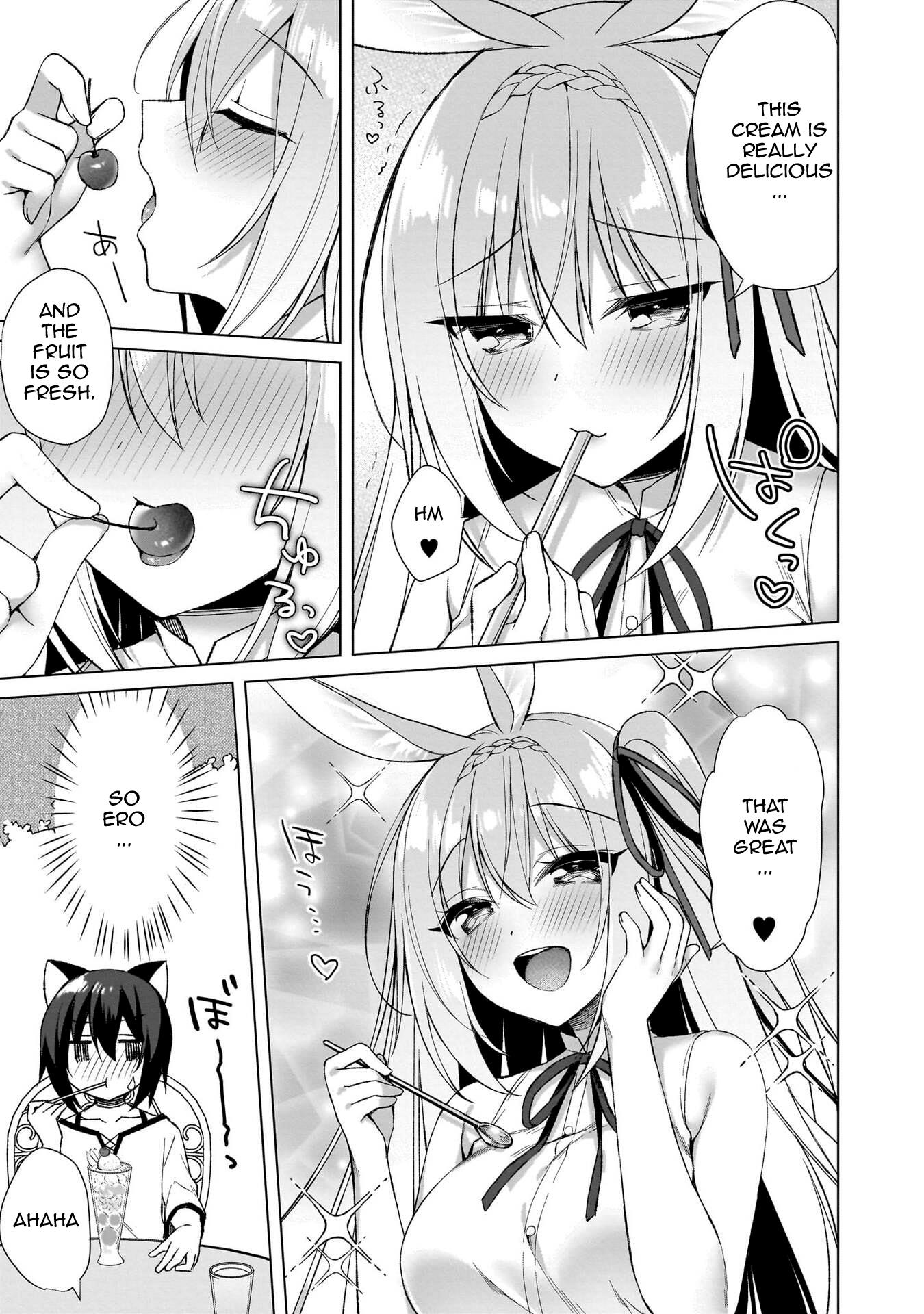 Boku No Risou No Isekai Seikatsu ~Tensei Shitara Kemomimi Musume Darake No Sekai De Harem Ni~ - Vol.1 Chapter 5: The Teasing Rabbit