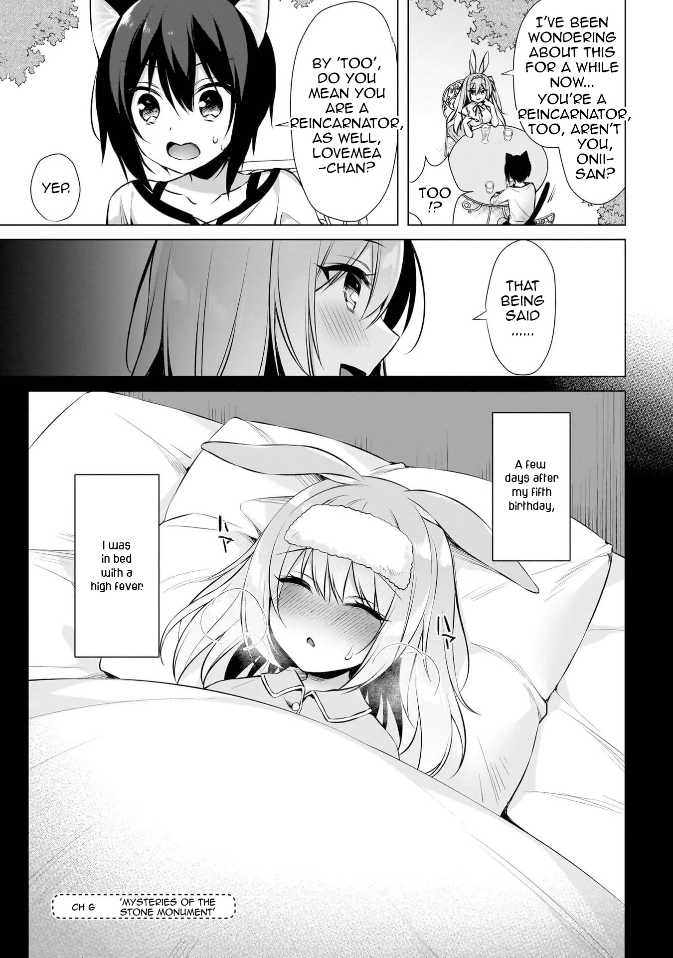 Boku No Risou No Isekai Seikatsu ~Tensei Shitara Kemomimi Musume Darake No Sekai De Harem Ni~ - Vol.2 Chapter 6: Mysteries Of The Stone Monument