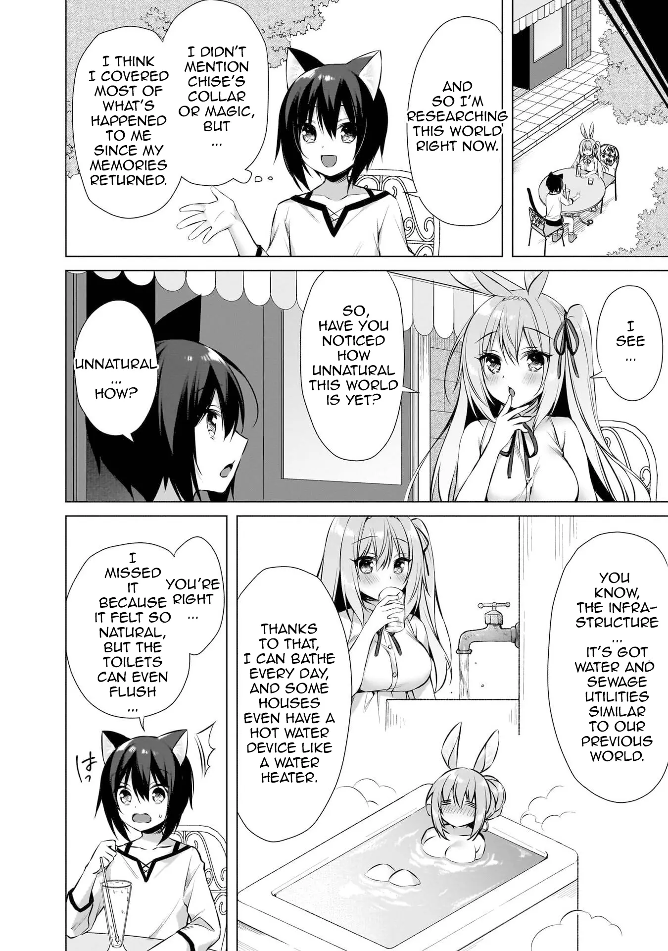 Boku No Risou No Isekai Seikatsu ~Tensei Shitara Kemomimi Musume Darake No Sekai De Harem Ni~ - Vol.2 Chapter 6: Mysteries Of The Stone Monument