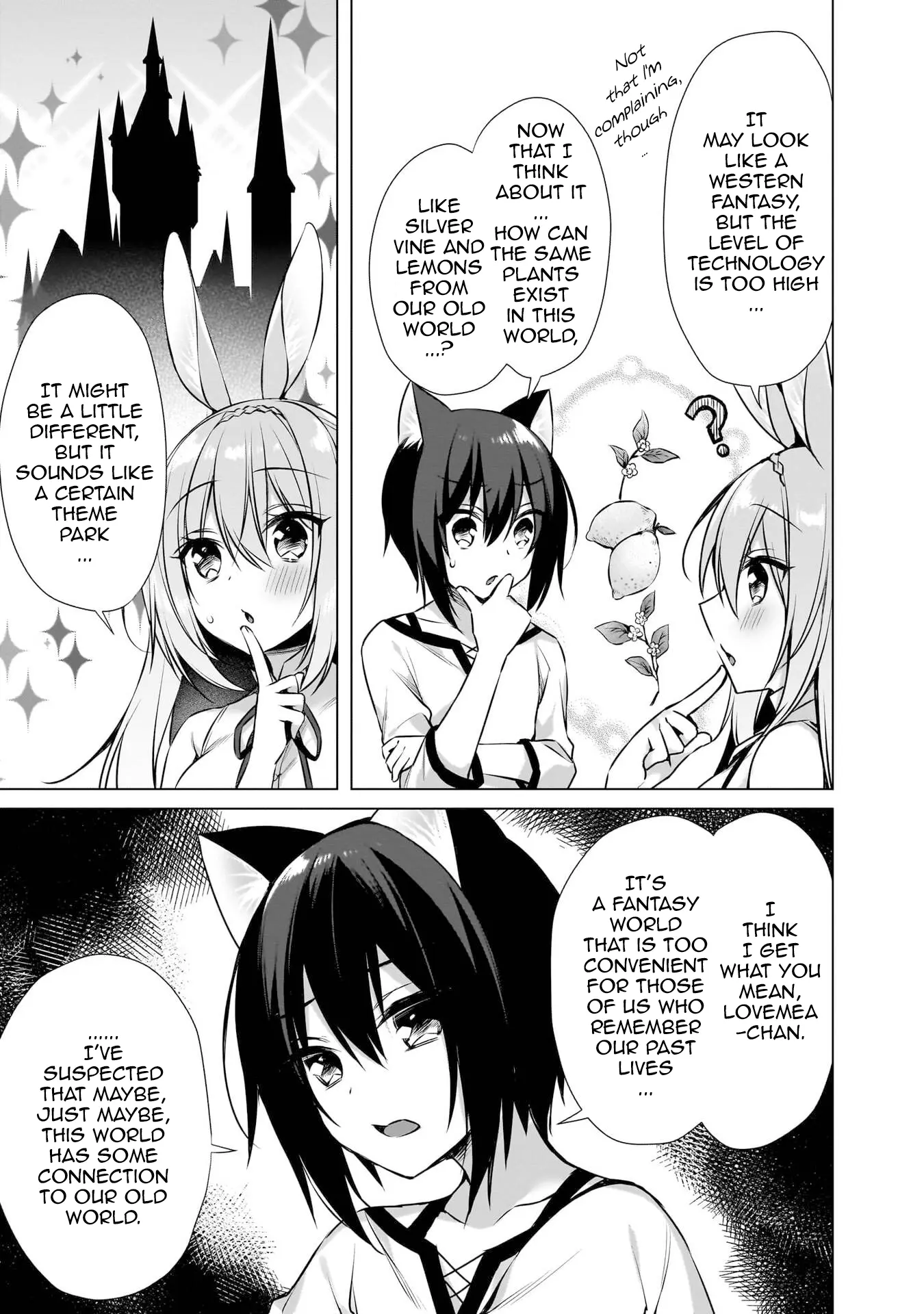 Boku No Risou No Isekai Seikatsu ~Tensei Shitara Kemomimi Musume Darake No Sekai De Harem Ni~ - Vol.2 Chapter 6: Mysteries Of The Stone Monument