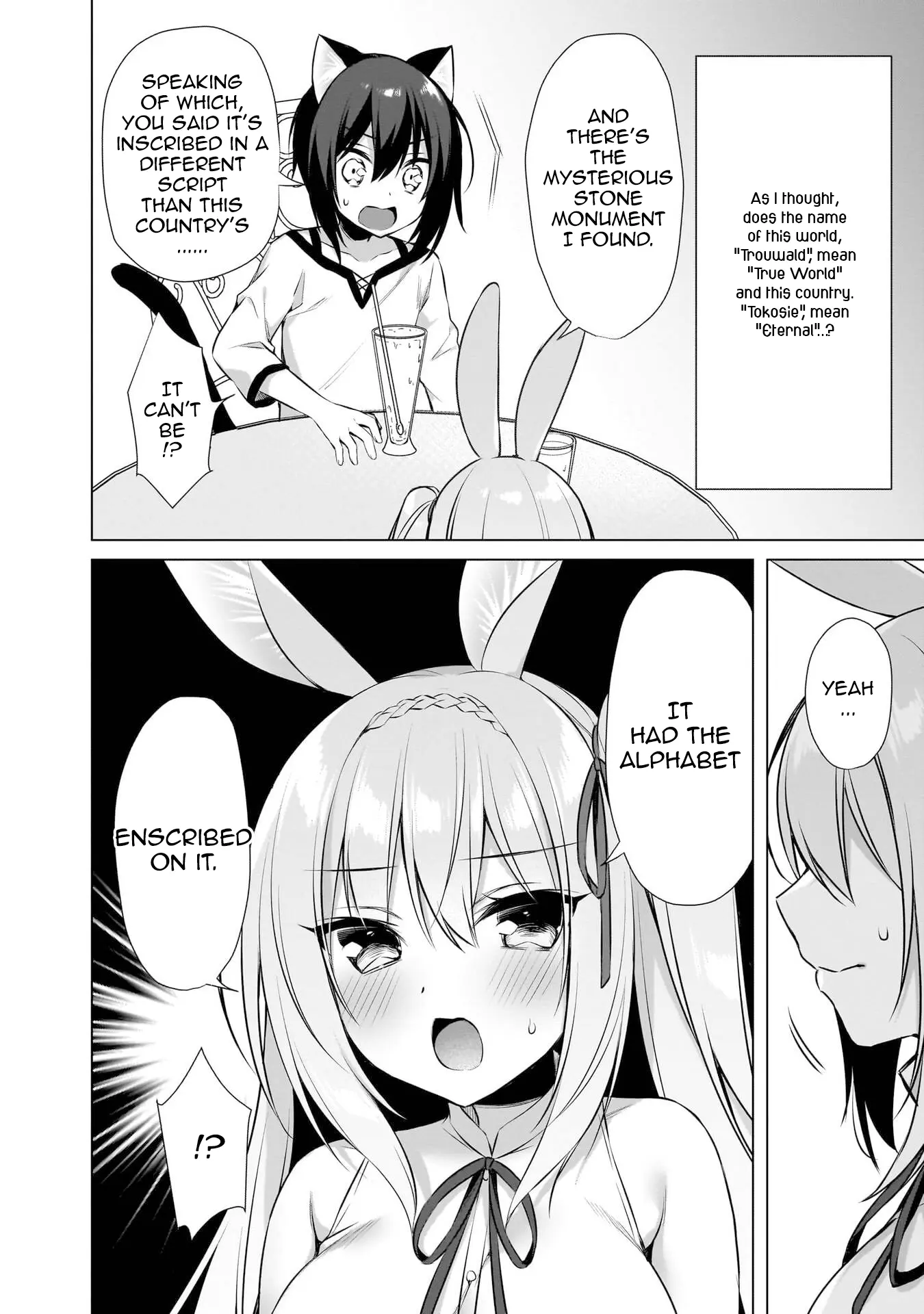 Boku No Risou No Isekai Seikatsu ~Tensei Shitara Kemomimi Musume Darake No Sekai De Harem Ni~ - Vol.2 Chapter 6: Mysteries Of The Stone Monument