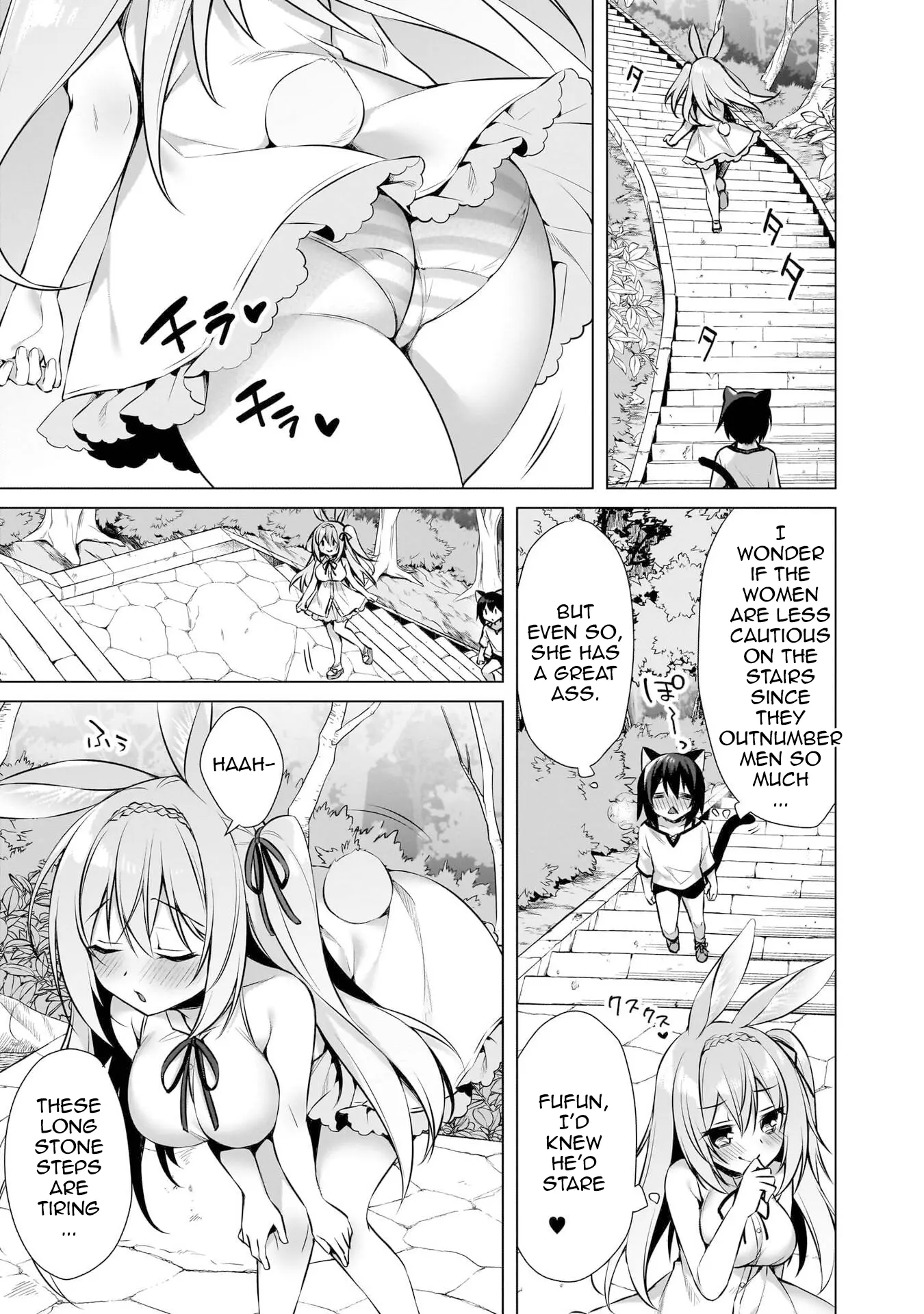 Boku No Risou No Isekai Seikatsu ~Tensei Shitara Kemomimi Musume Darake No Sekai De Harem Ni~ - Vol.2 Chapter 6: Mysteries Of The Stone Monument