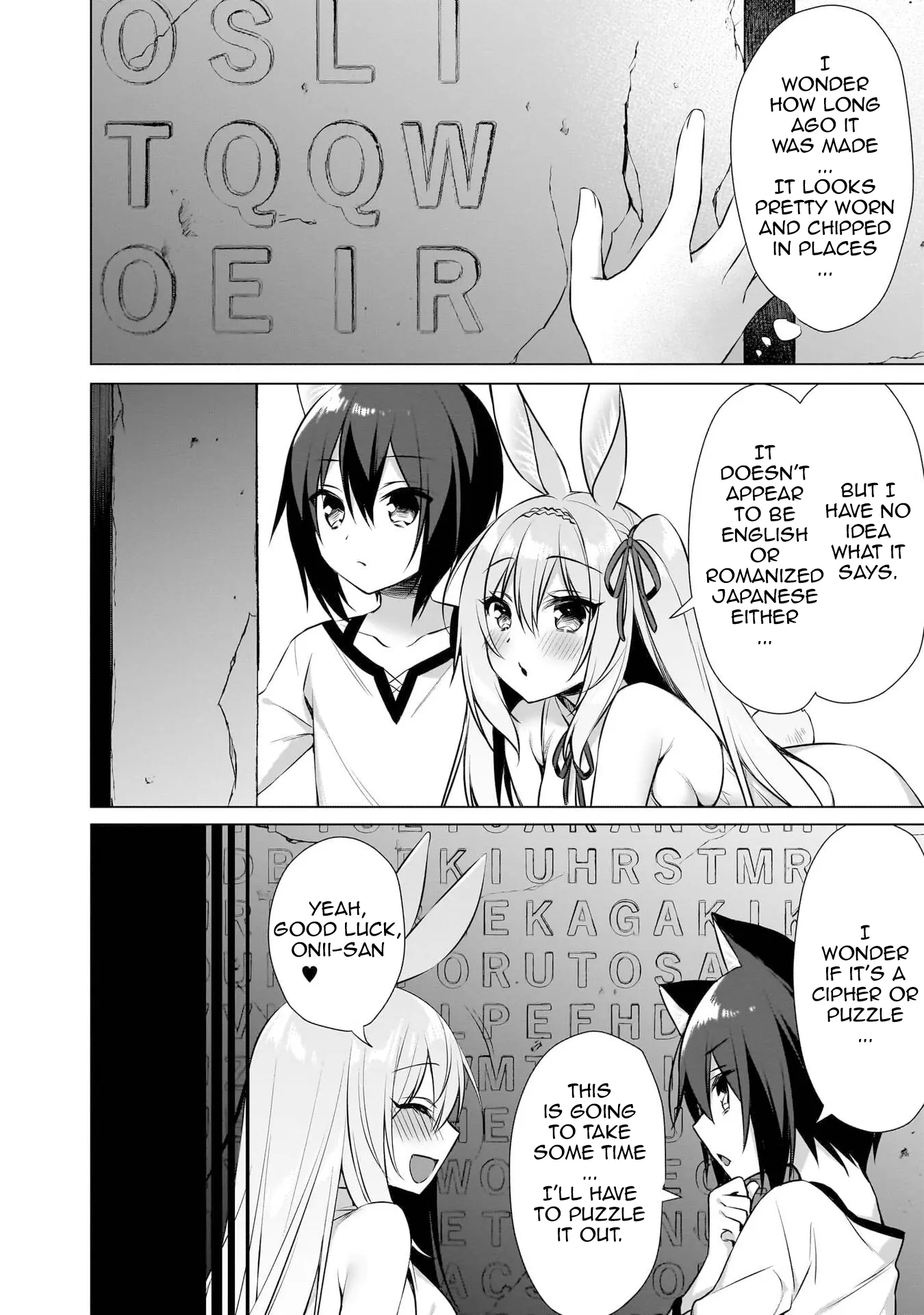 Boku No Risou No Isekai Seikatsu ~Tensei Shitara Kemomimi Musume Darake No Sekai De Harem Ni~ - Vol.2 Chapter 6: Mysteries Of The Stone Monument