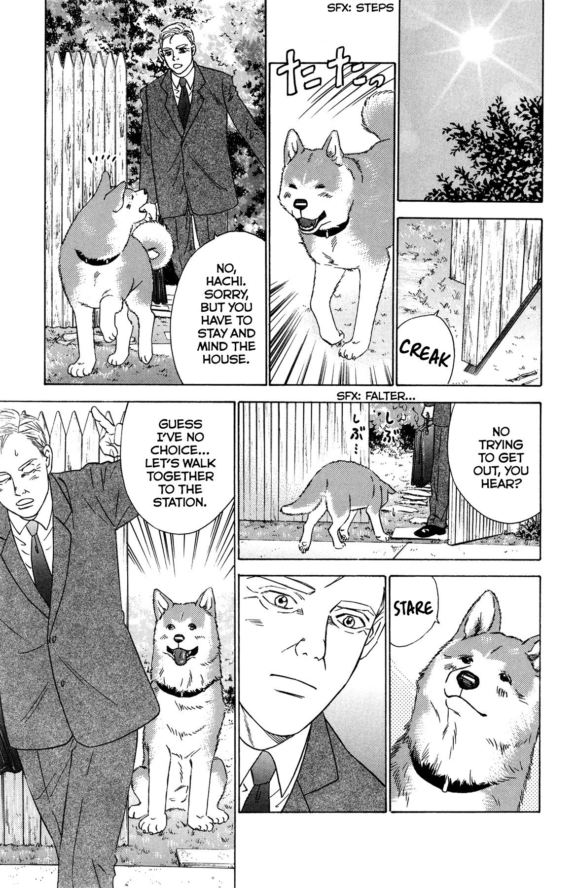 Hachi: A Dog's Tale - Chapter 3: If You Sing In The Rain