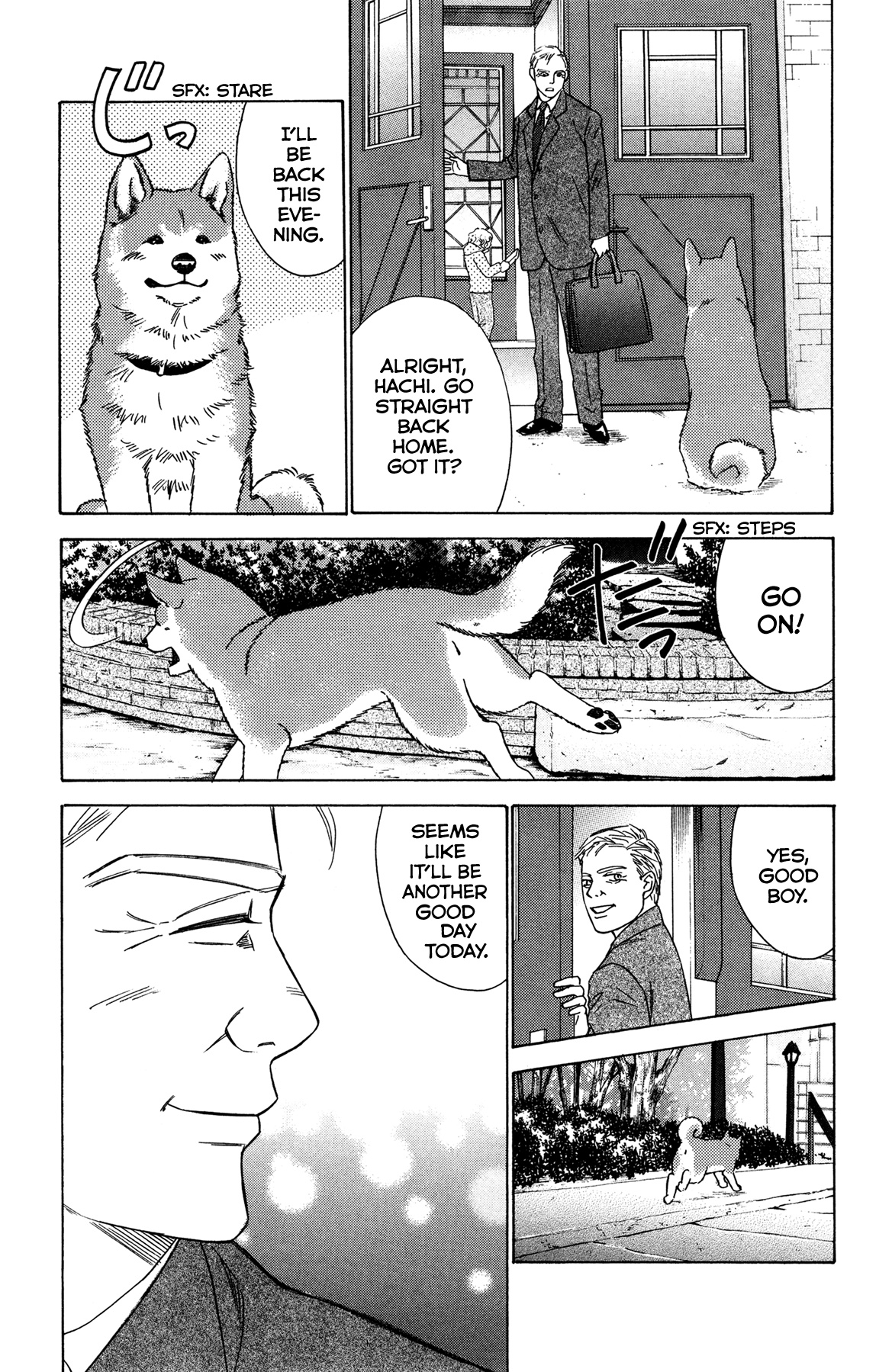 Hachi: A Dog's Tale - Chapter 3: If You Sing In The Rain