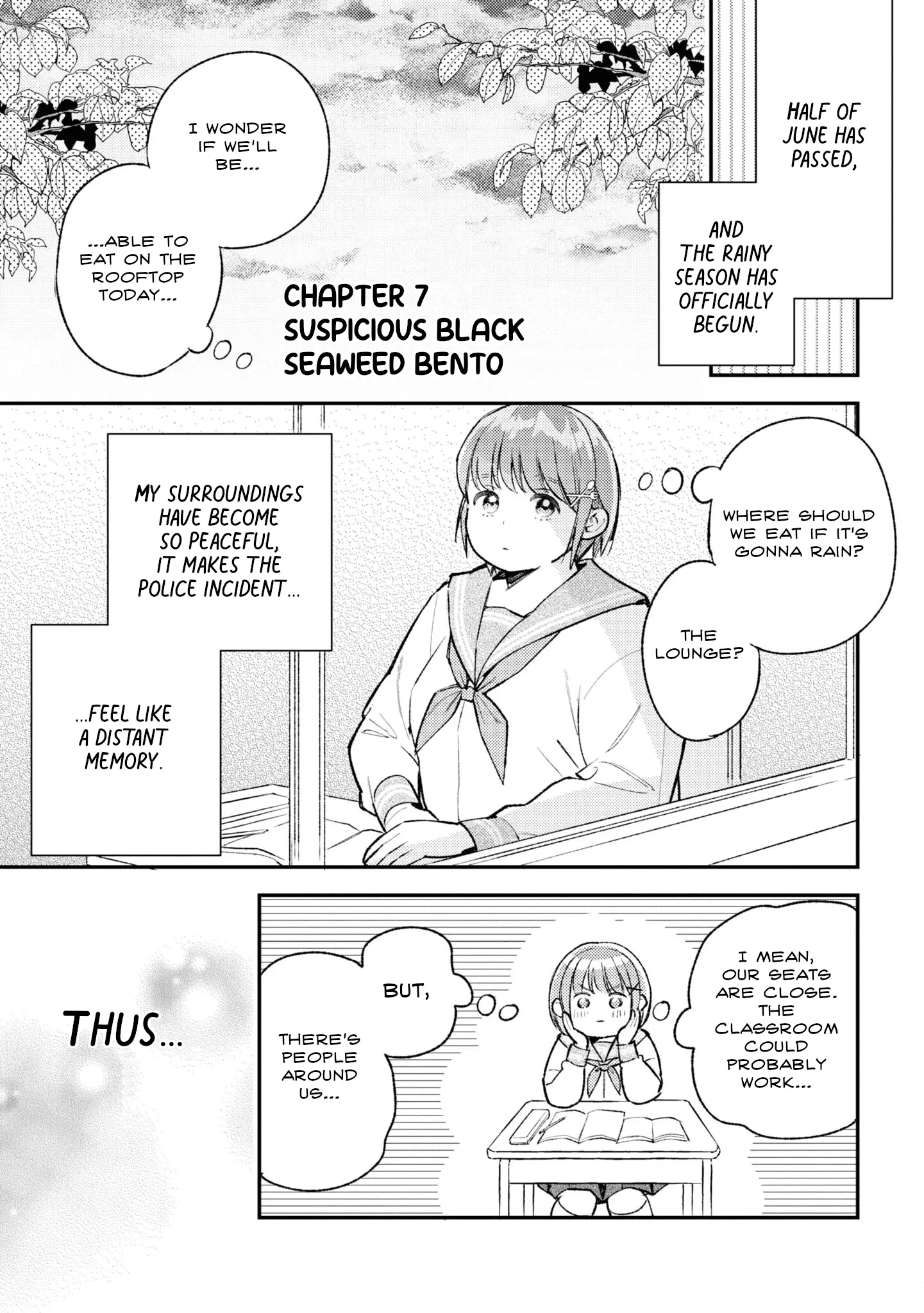 Kyou No Ashura Meshi - Vol.2 Chapter 7: Suspicious Black Seaweed Bento