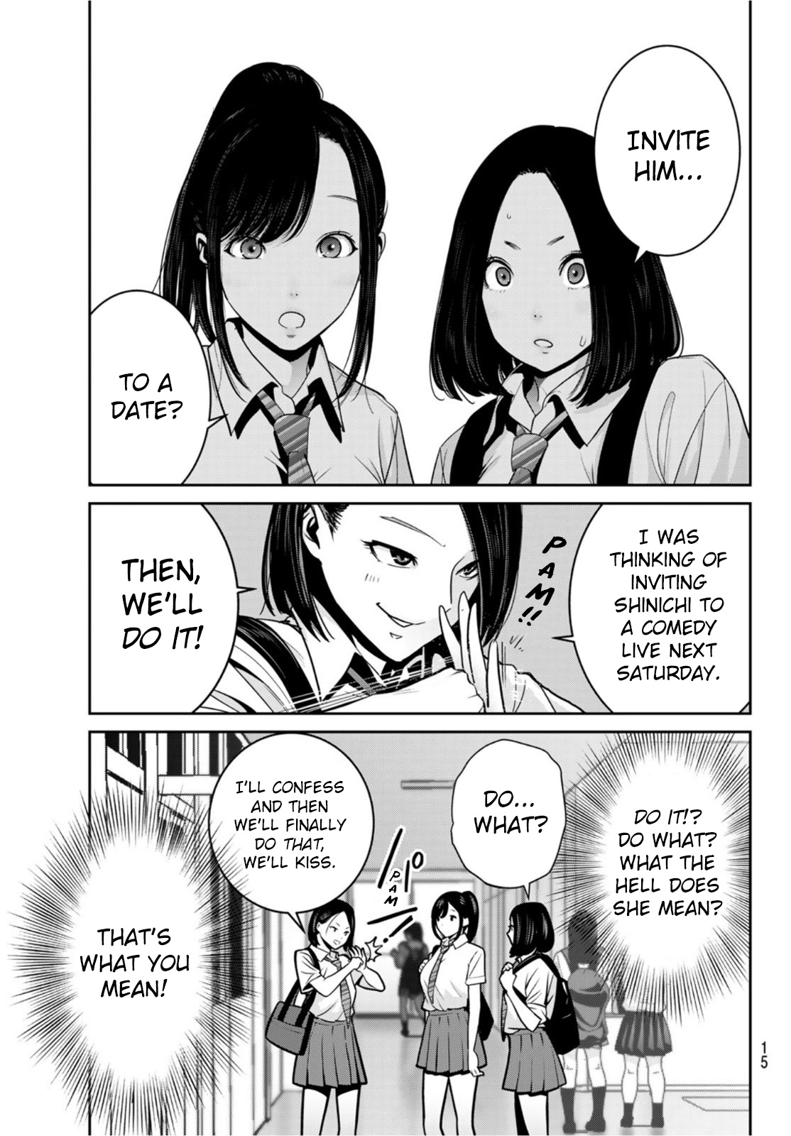 Futari Switch - Chapter 7: Green Peas, Pecorino And Soft Boiled Eggs.