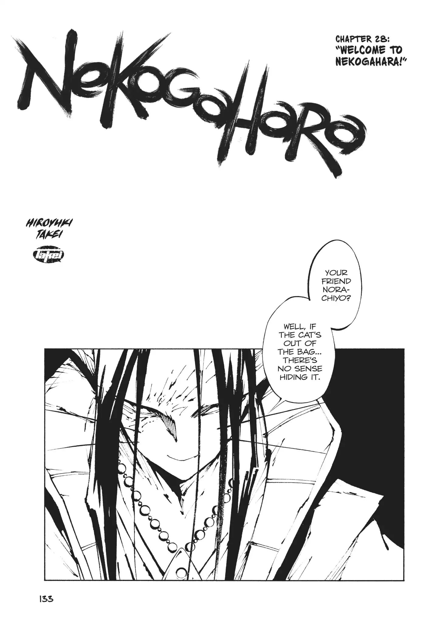 Nekogahara: Stray Cat Samurai - Vol.5 Chapter 28: Welcome To Nekogahara!