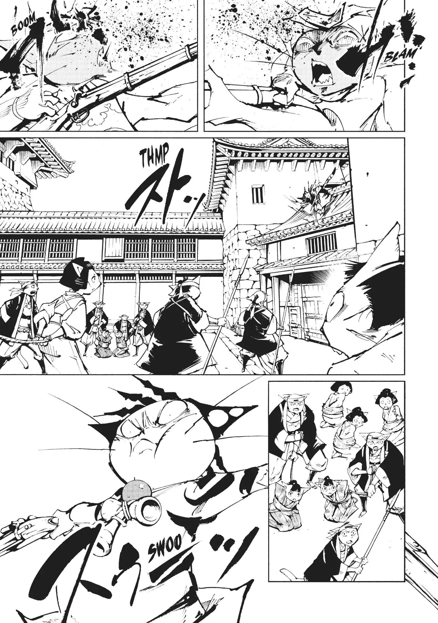 Nekogahara: Stray Cat Samurai - Vol.5 Chapter 27: When The Cat Stands, The Bell Rings Again