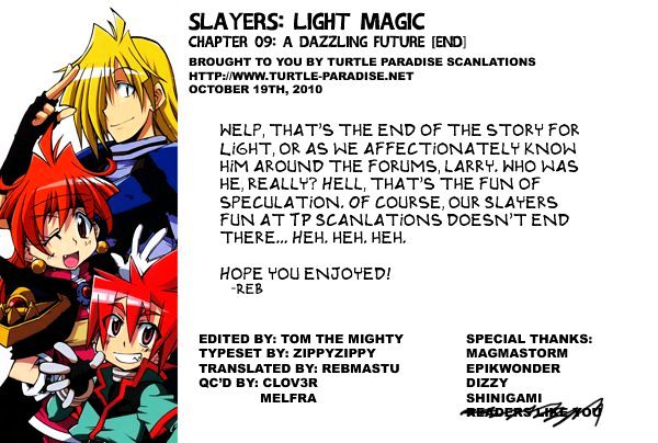 Slayers: Light Magic - Vol.2 Chapter 9 : A Dazzling Future