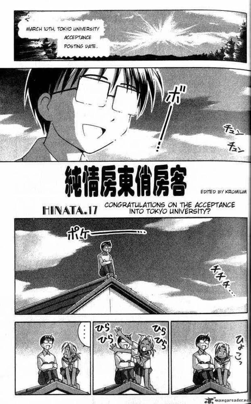 Love Hina - Chapter 17 : Congratulations On The Acceptance Into Tokyo University