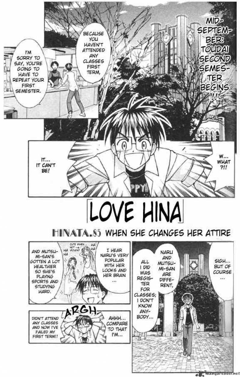 Love Hina - Chapter 85 : When She Changes Her Attire