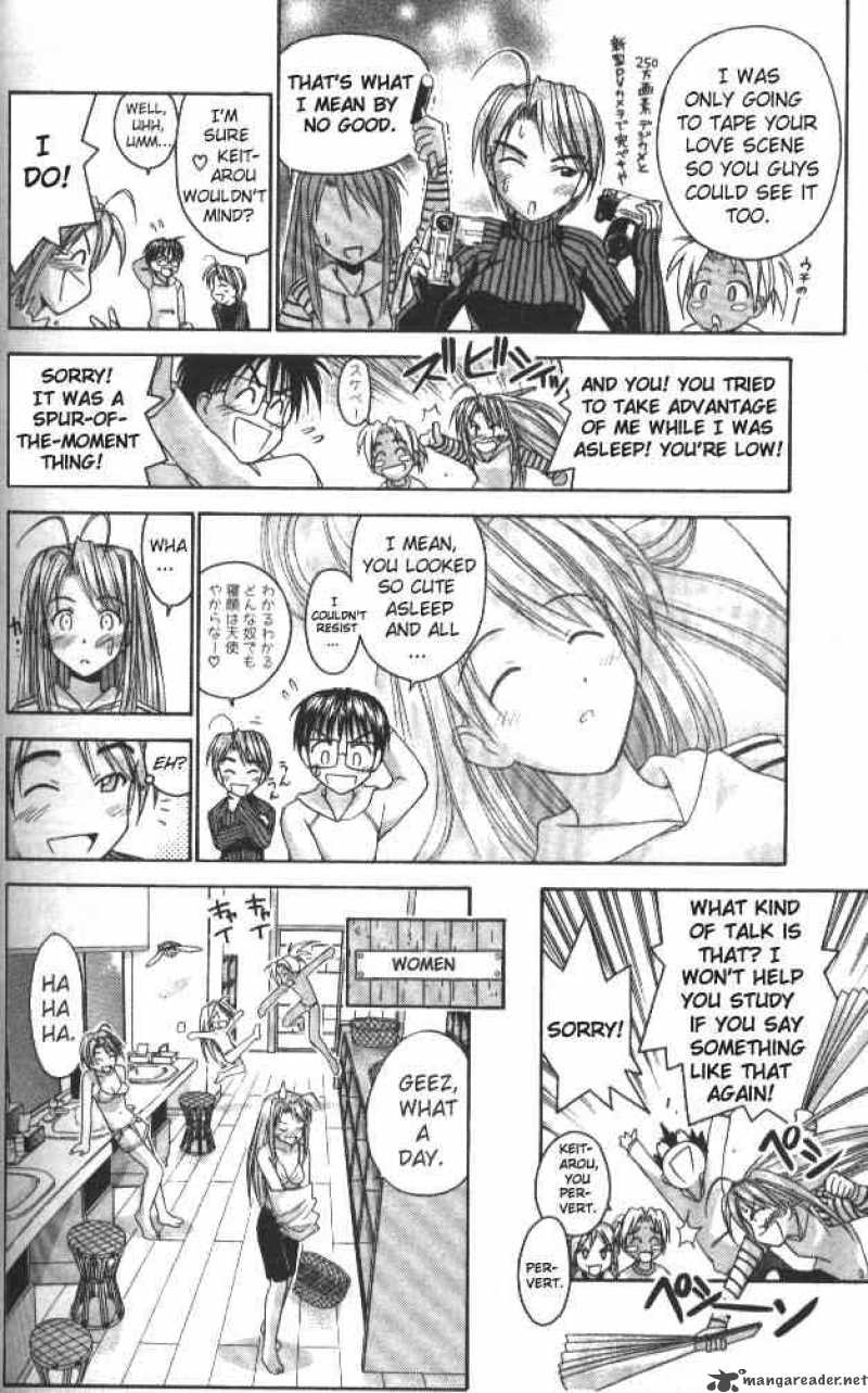 Love Hina - Chapter 42 : Somehow I Can't Become Honest