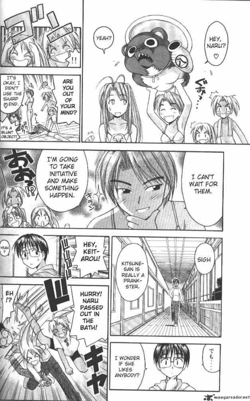 Love Hina - Chapter 42 : Somehow I Can't Become Honest