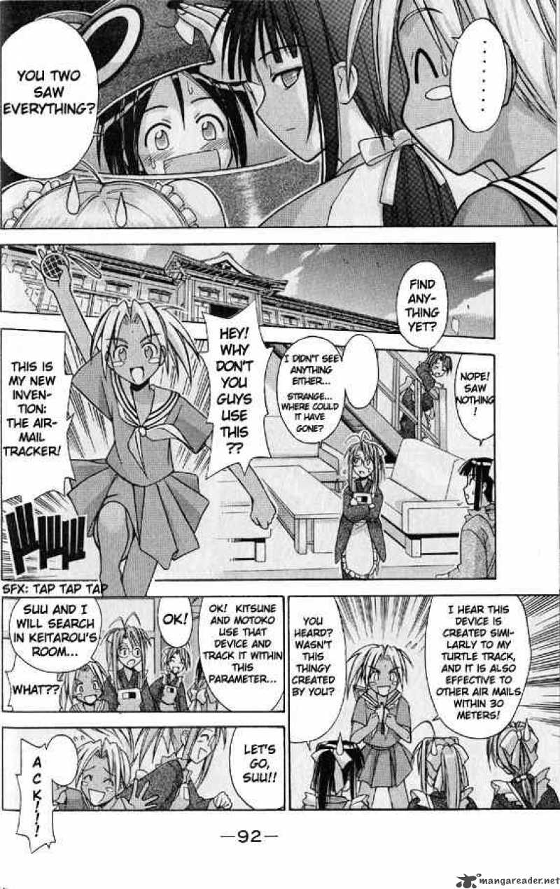 Love Hina - Chapter 92 : Troublesome Airmail