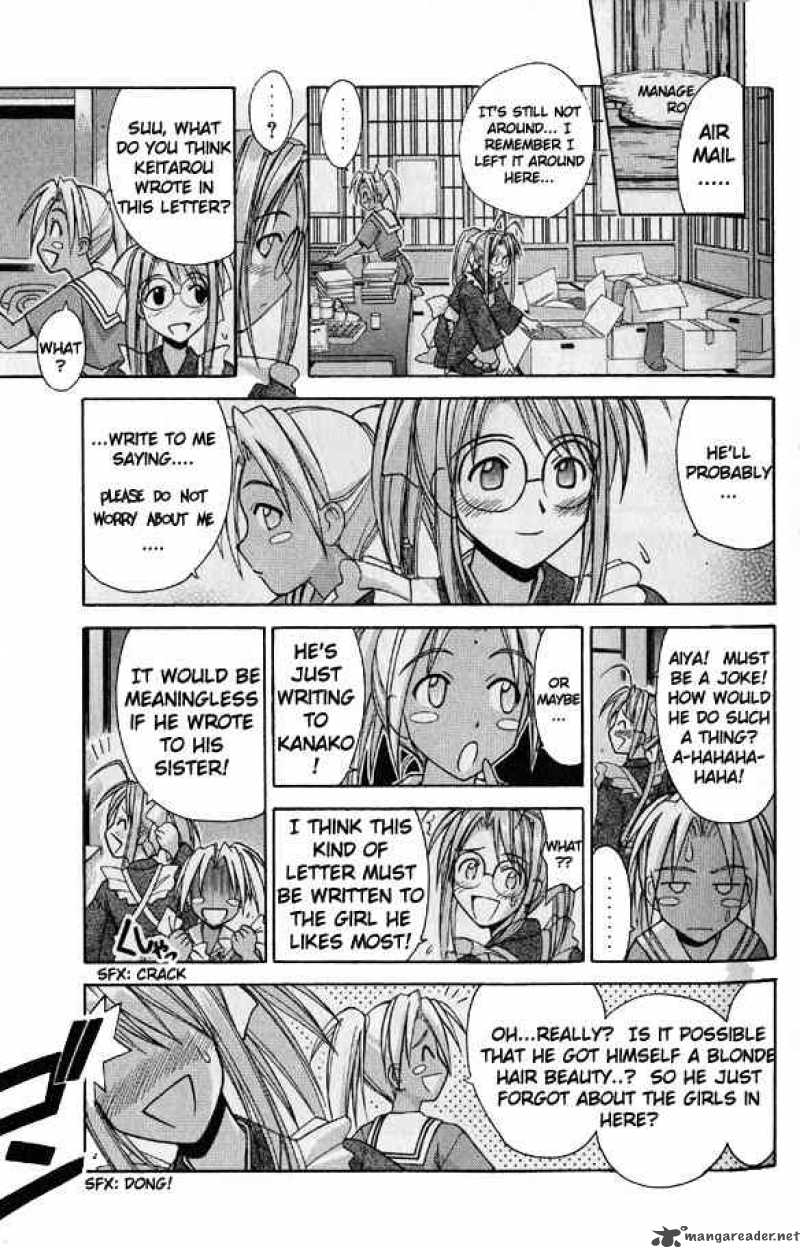 Love Hina - Chapter 92 : Troublesome Airmail