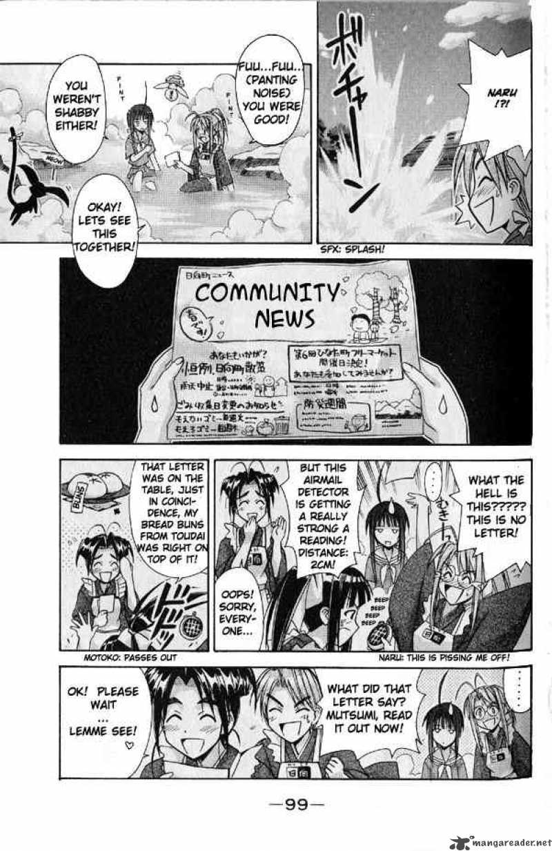 Love Hina - Chapter 92 : Troublesome Airmail