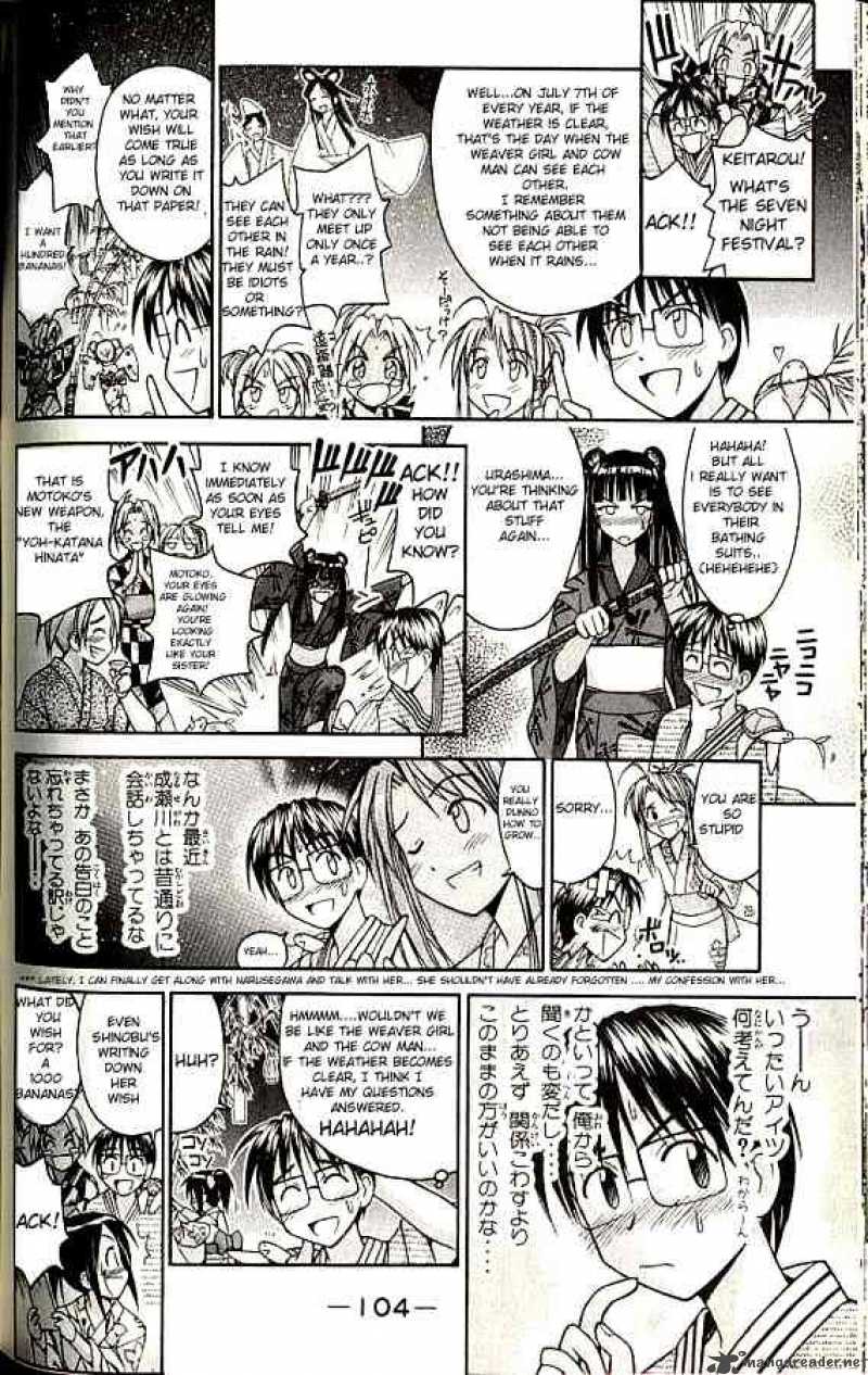 Love Hina - Chapter 75 : Shinobu, Straight Line To Toudai!