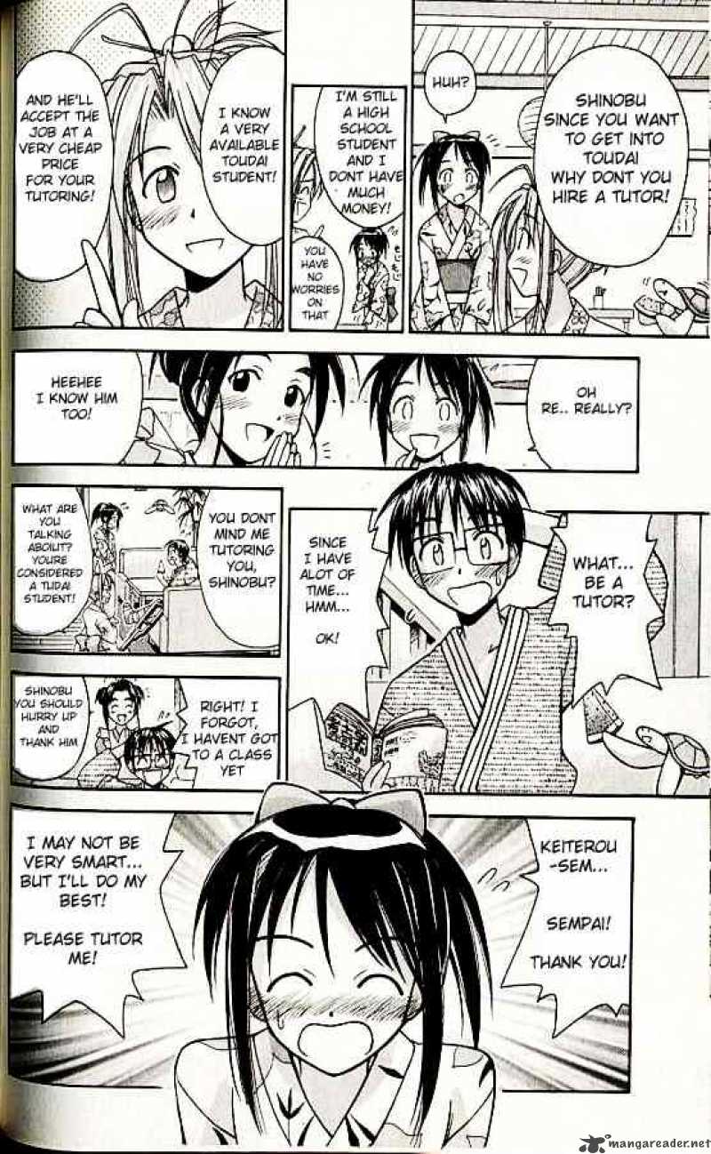 Love Hina - Chapter 75 : Shinobu, Straight Line To Toudai!