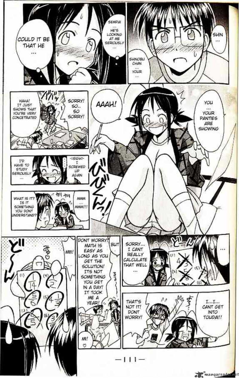 Love Hina - Chapter 75 : Shinobu, Straight Line To Toudai!