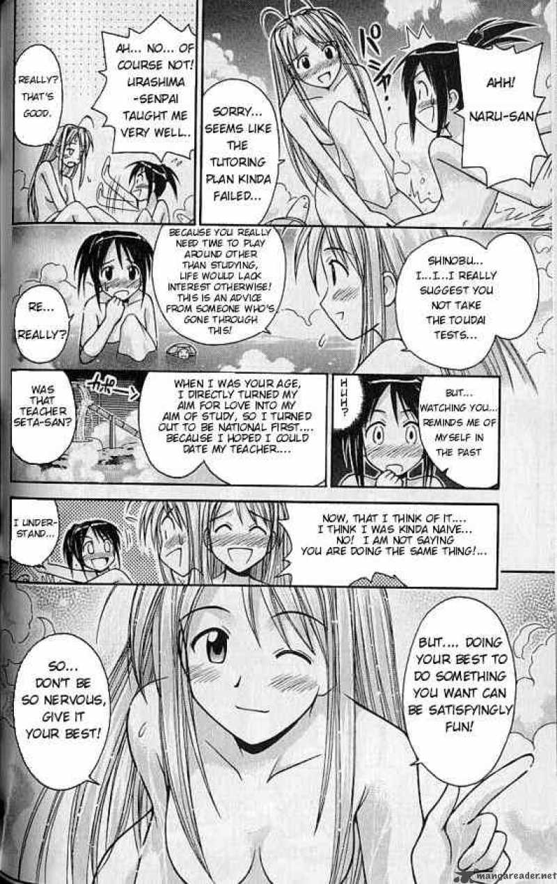 Love Hina - Chapter 75 : Shinobu, Straight Line To Toudai!