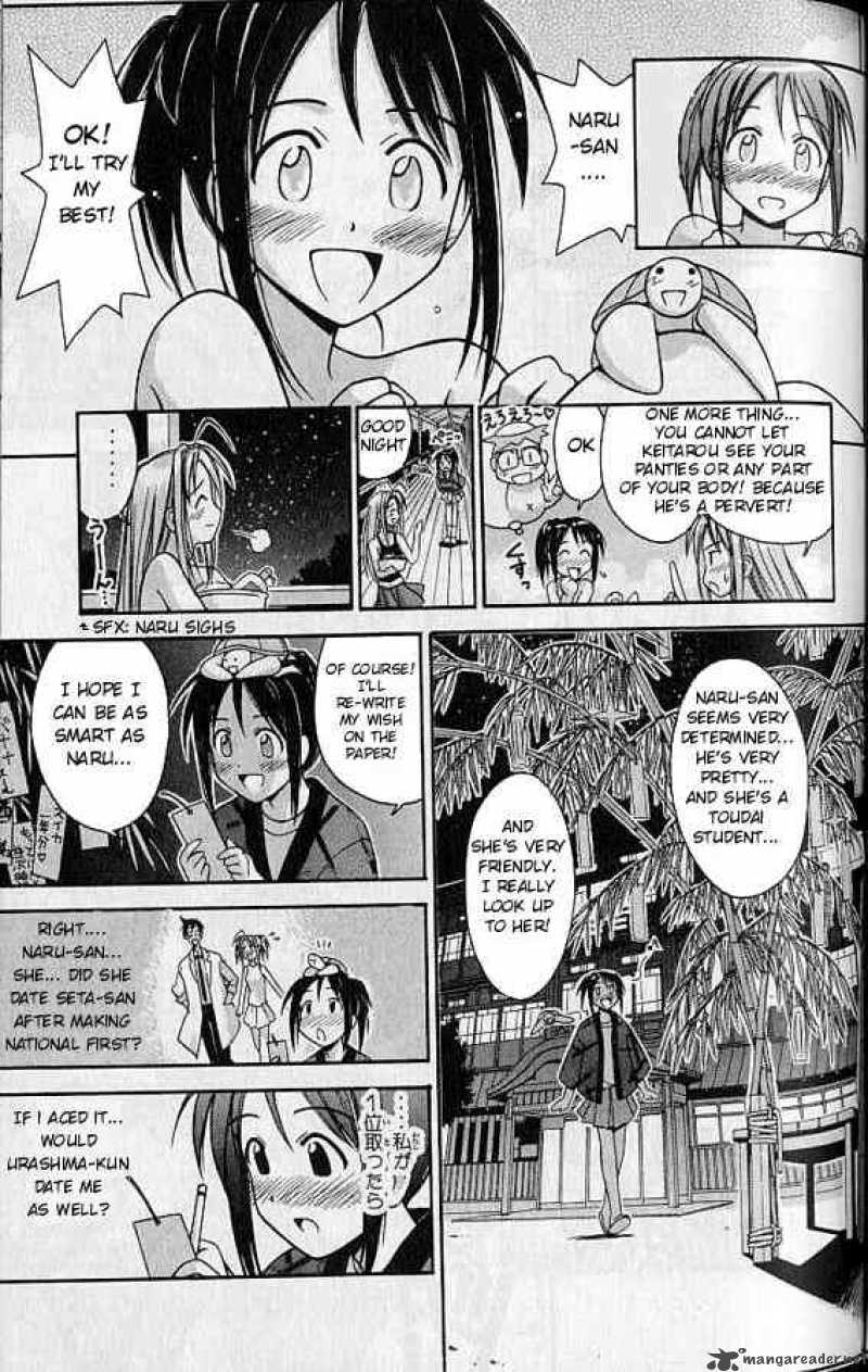 Love Hina - Chapter 75 : Shinobu, Straight Line To Toudai!