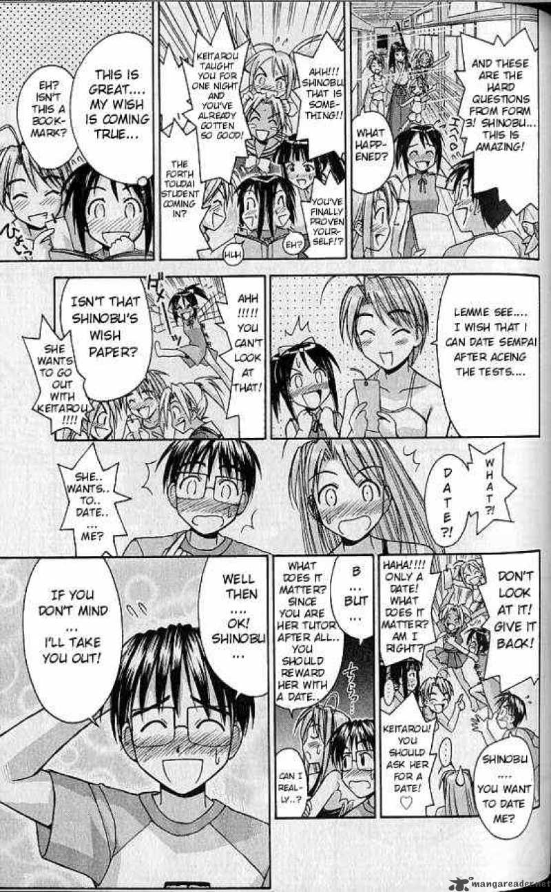 Love Hina - Chapter 75 : Shinobu, Straight Line To Toudai!