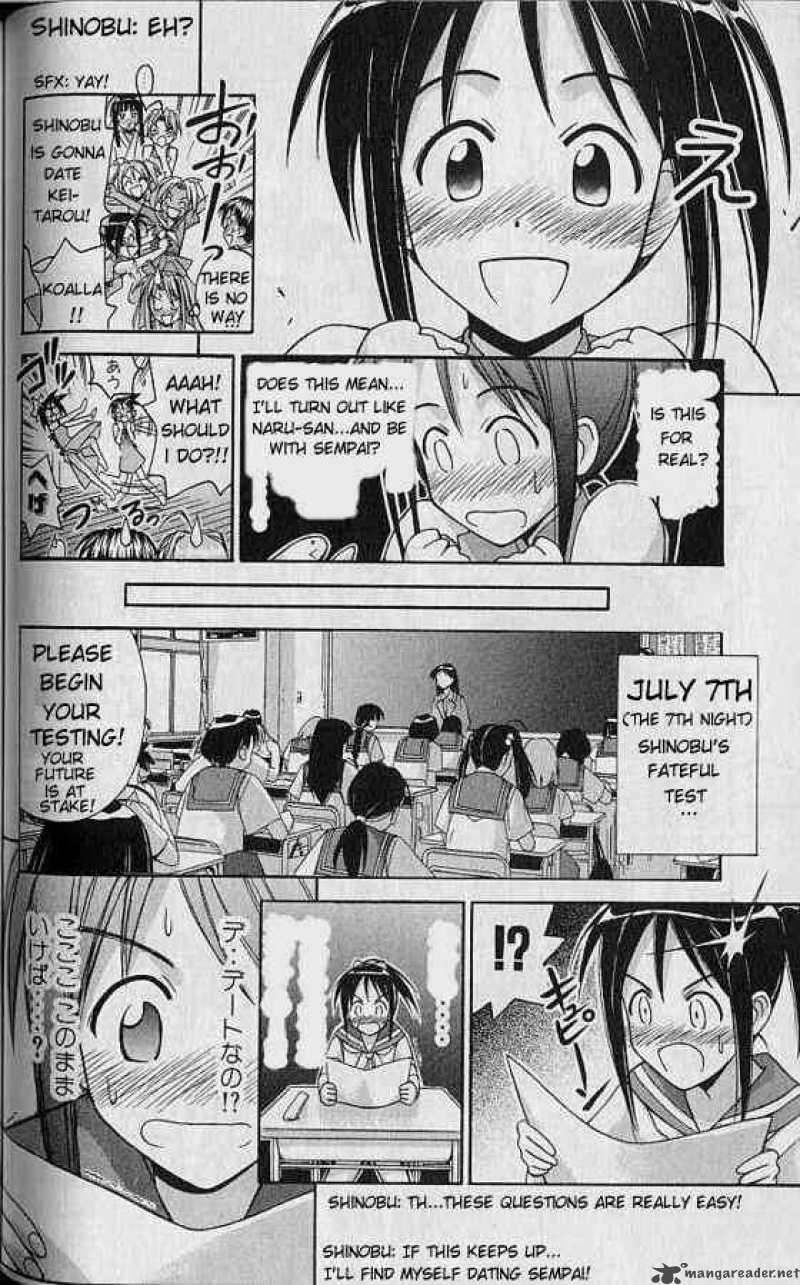 Love Hina - Chapter 75 : Shinobu, Straight Line To Toudai!