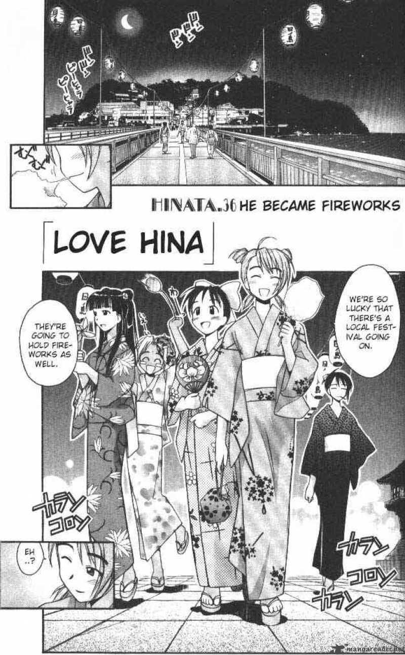 Love Hina - Chapter 36 : He Became Fireworks