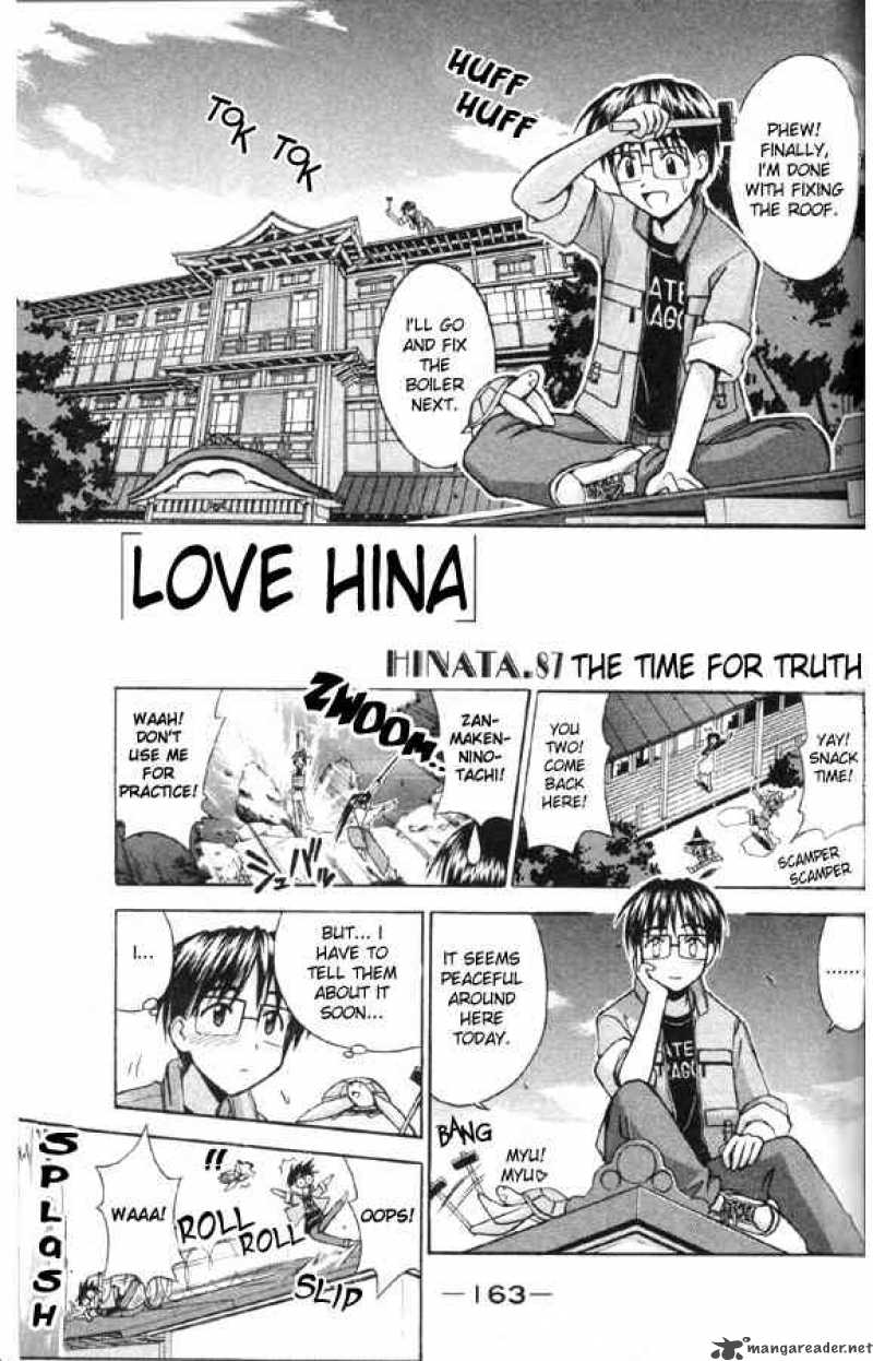 Love Hina - Chapter 87 : The Time For Truth