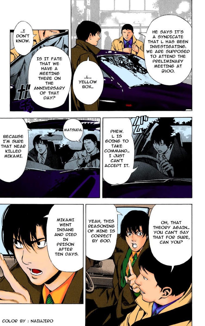 Death Note [Colored Edition] - Chapter 108