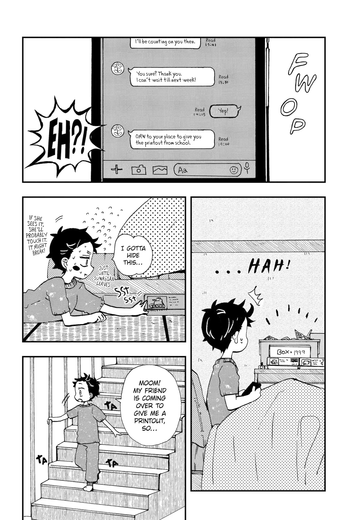 Hajimete No Suwa-San - Chapter 14: First House Visit (1)