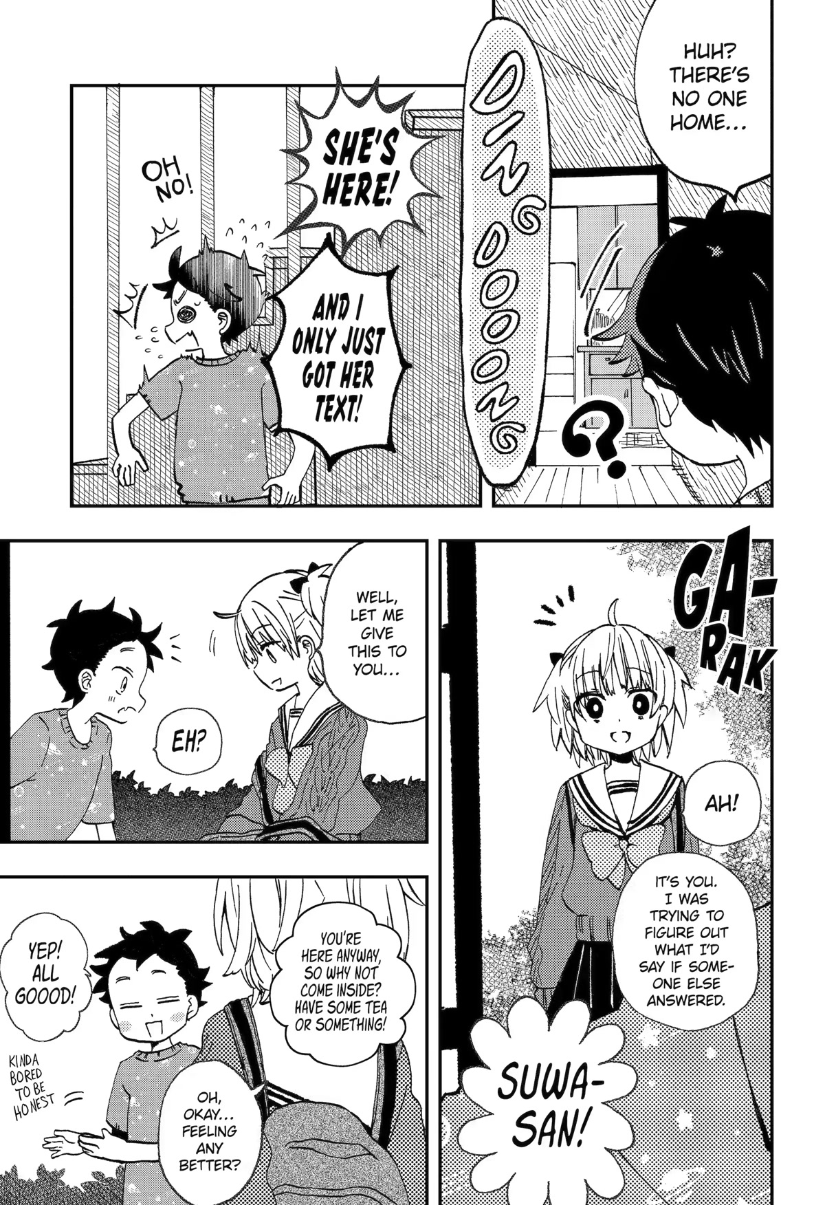 Hajimete No Suwa-San - Chapter 14: First House Visit (1)