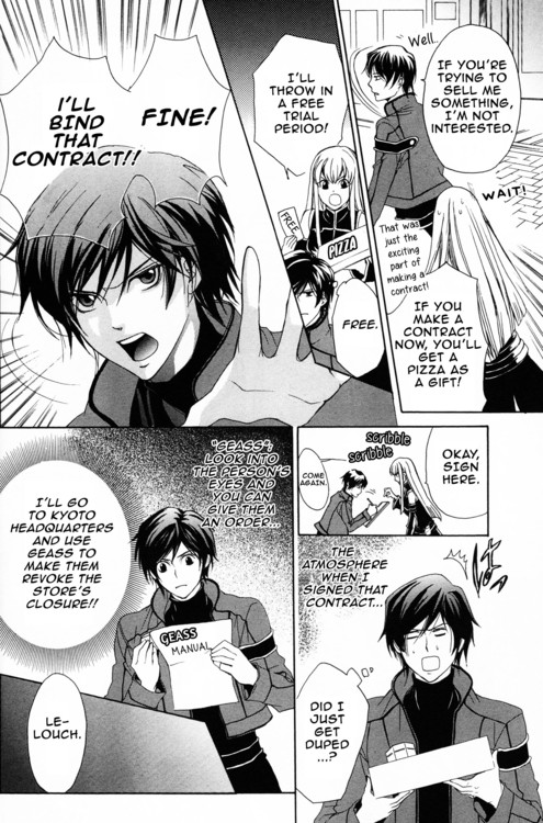 Barcode Geass: Hanbai No Lelouch - Chapter 2