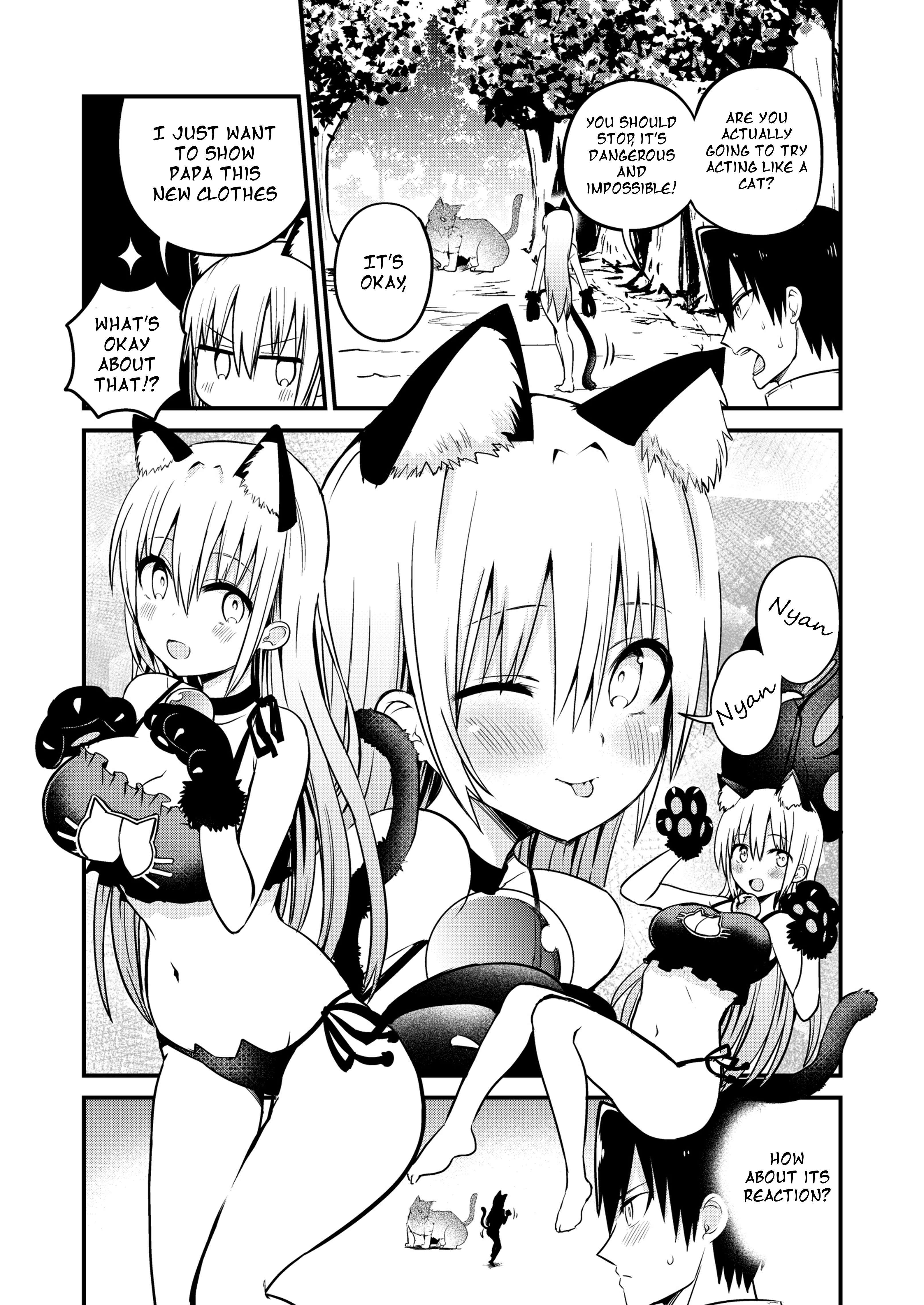 Shiro Madoushi Syrup-San - Vol.1 Chapter 25.5: White Mage Syrup-San And A Cat