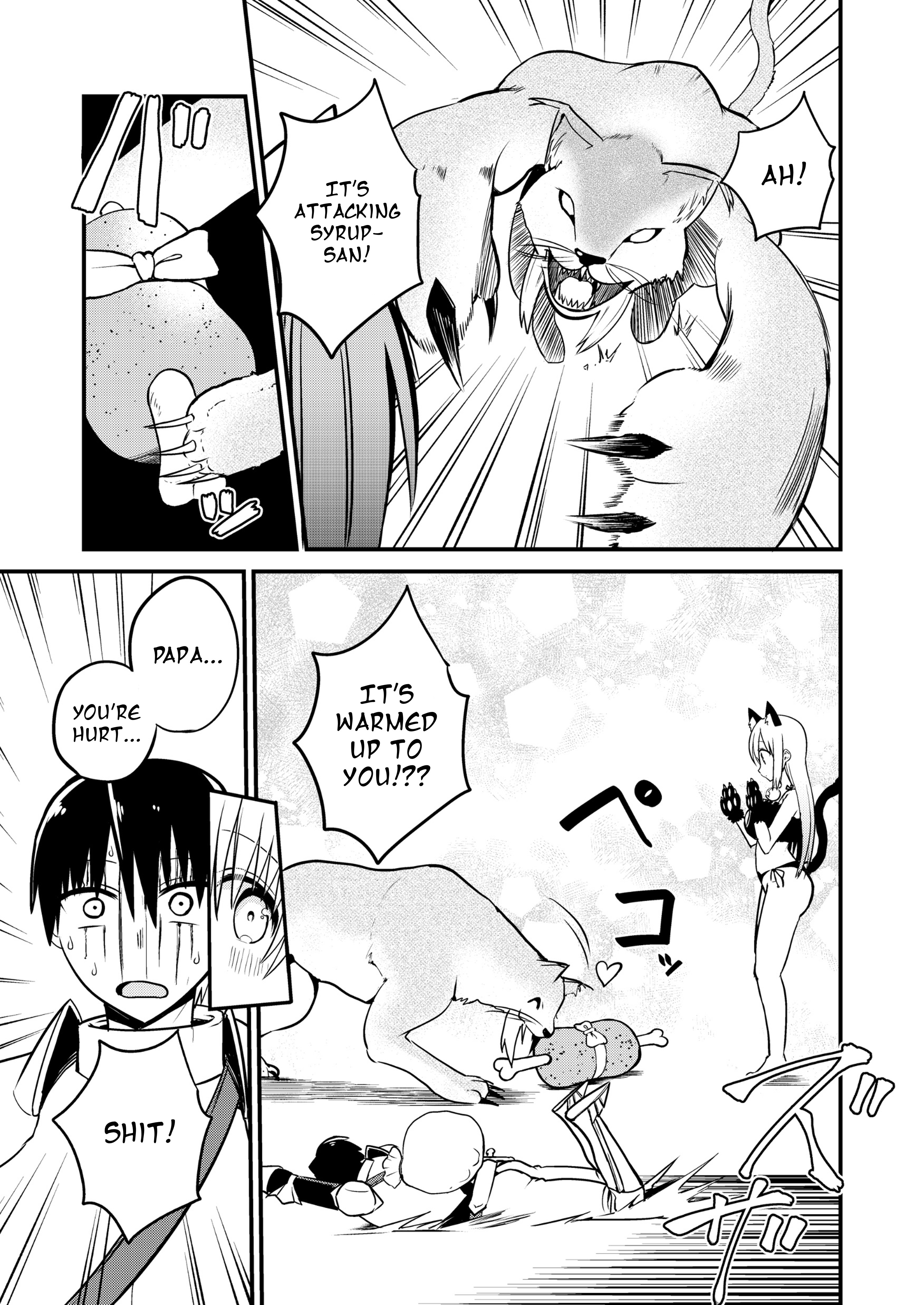 Shiro Madoushi Syrup-San - Vol.1 Chapter 25.5: White Mage Syrup-San And A Cat