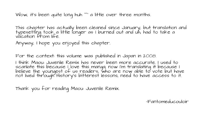 Maou - Juvenile Remix - Chapter 28