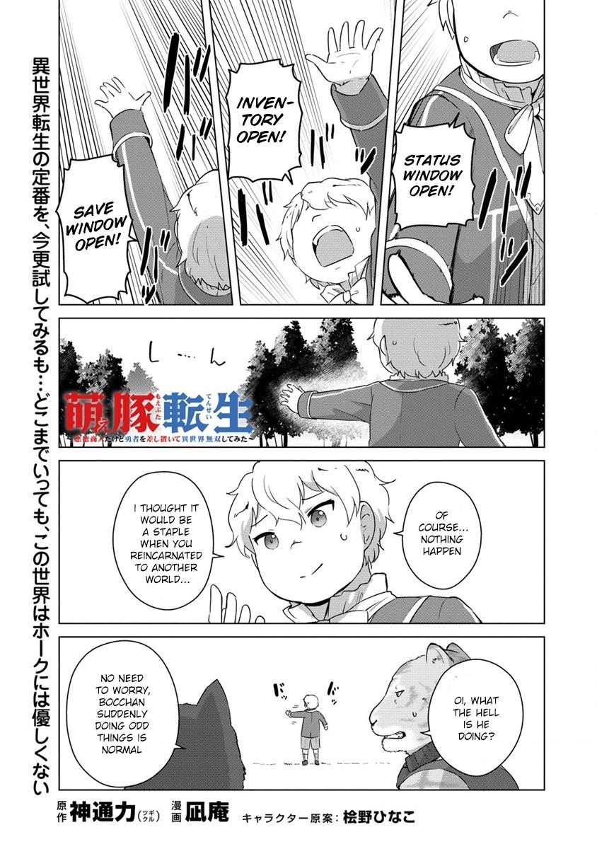 Moe Buta Tensei: Akutoku Shounin Da Kedo Yuusha O Sashioite Isekai Musou Shitemita - Vol.2 Chapter 8