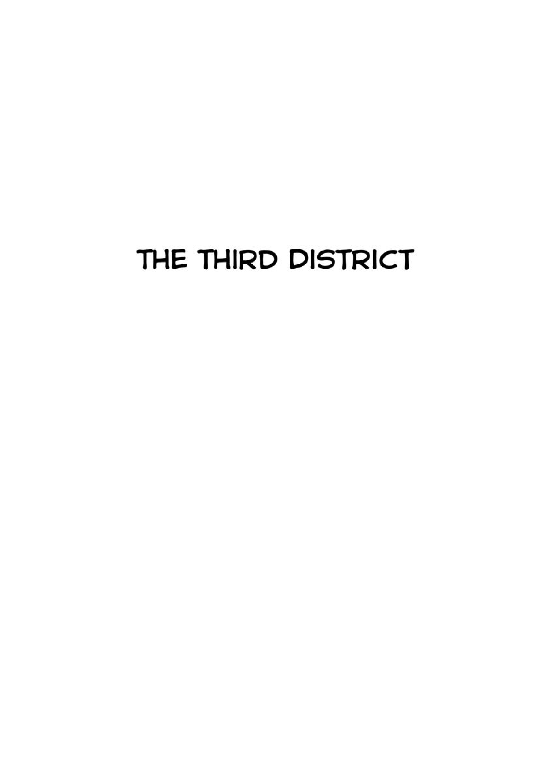 The Shinsengumi - Vol.1 Chapter 5: The Third District