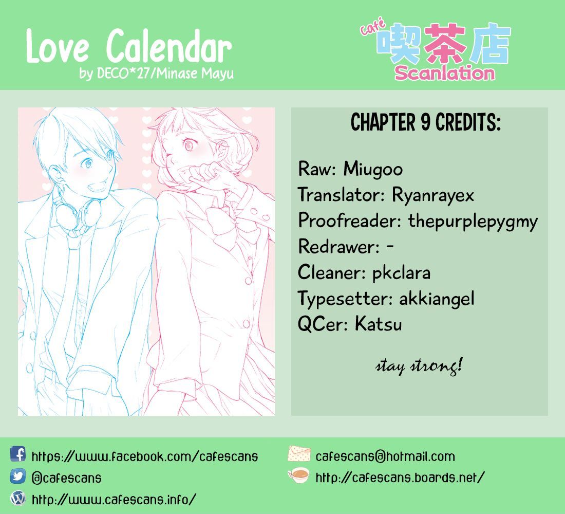 Love Calendar - Vol.2 Chapter 9 : Love Distance Relationship