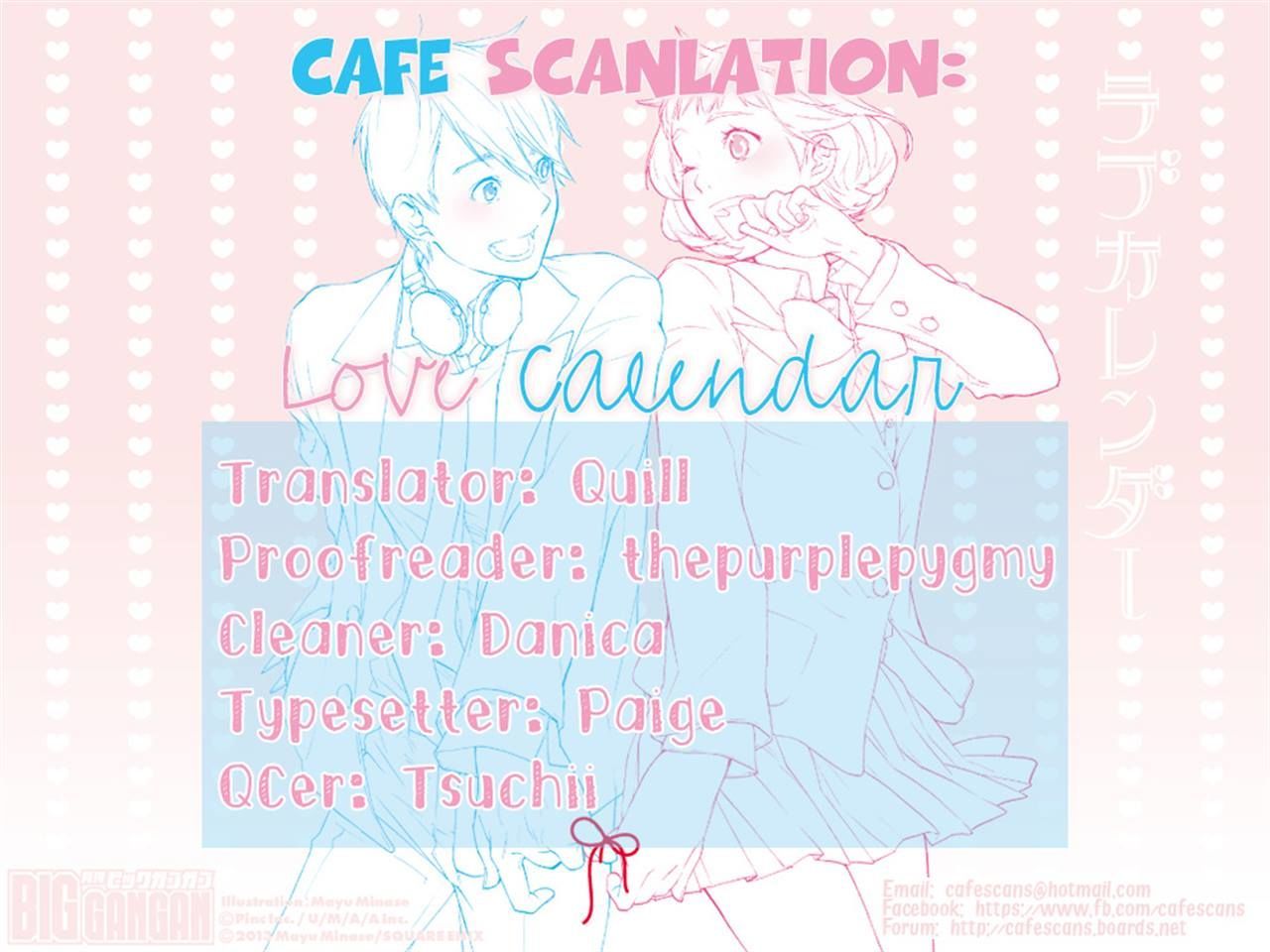 Love Calendar - Vol.1 Chapter 4