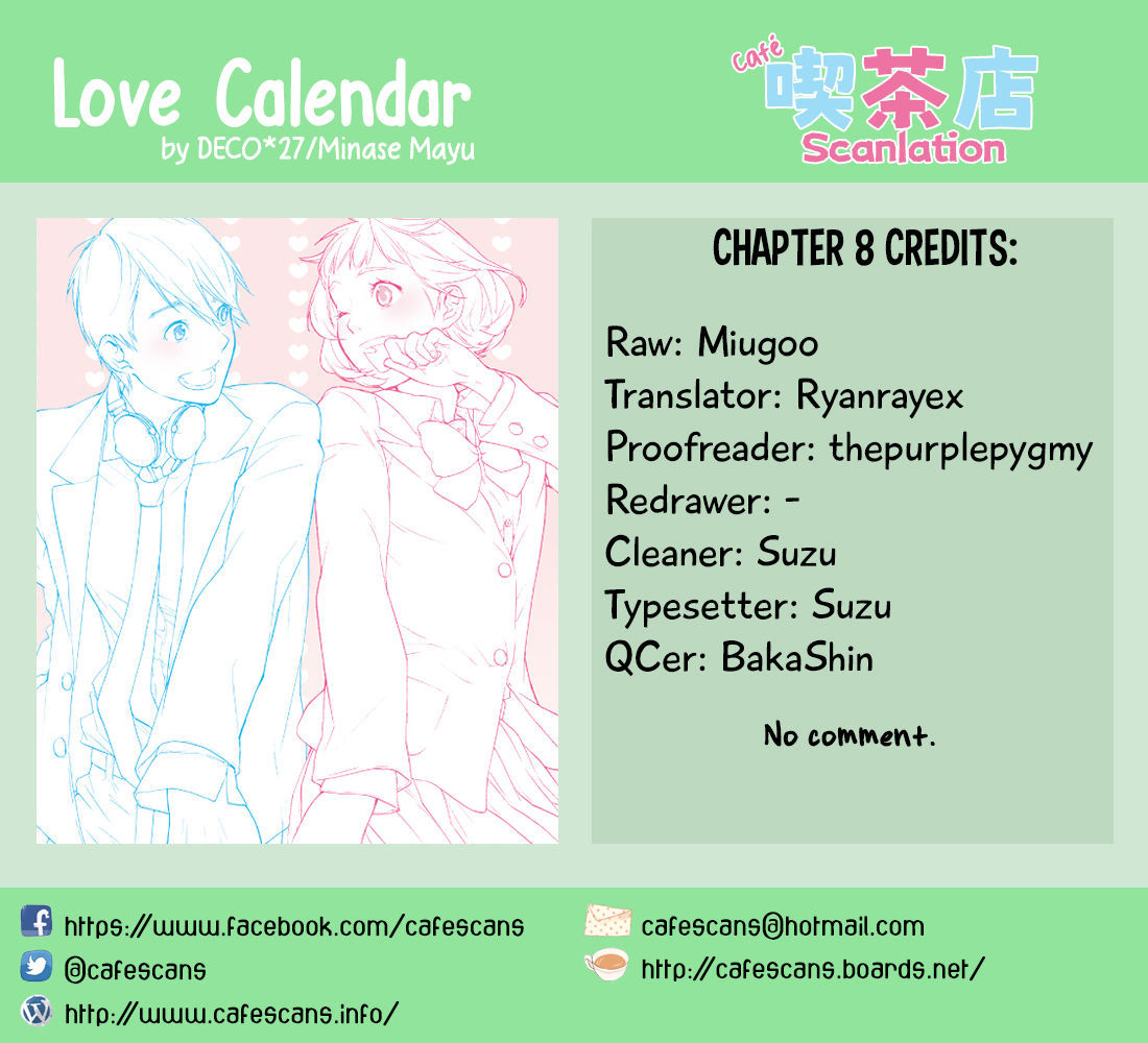 Love Calendar - Vol.1 Chapter 8