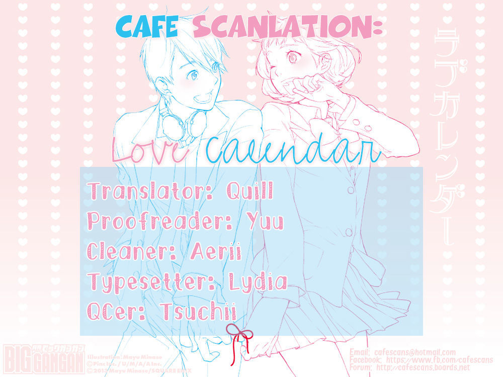 Love Calendar - Vol.1 Chapter 3