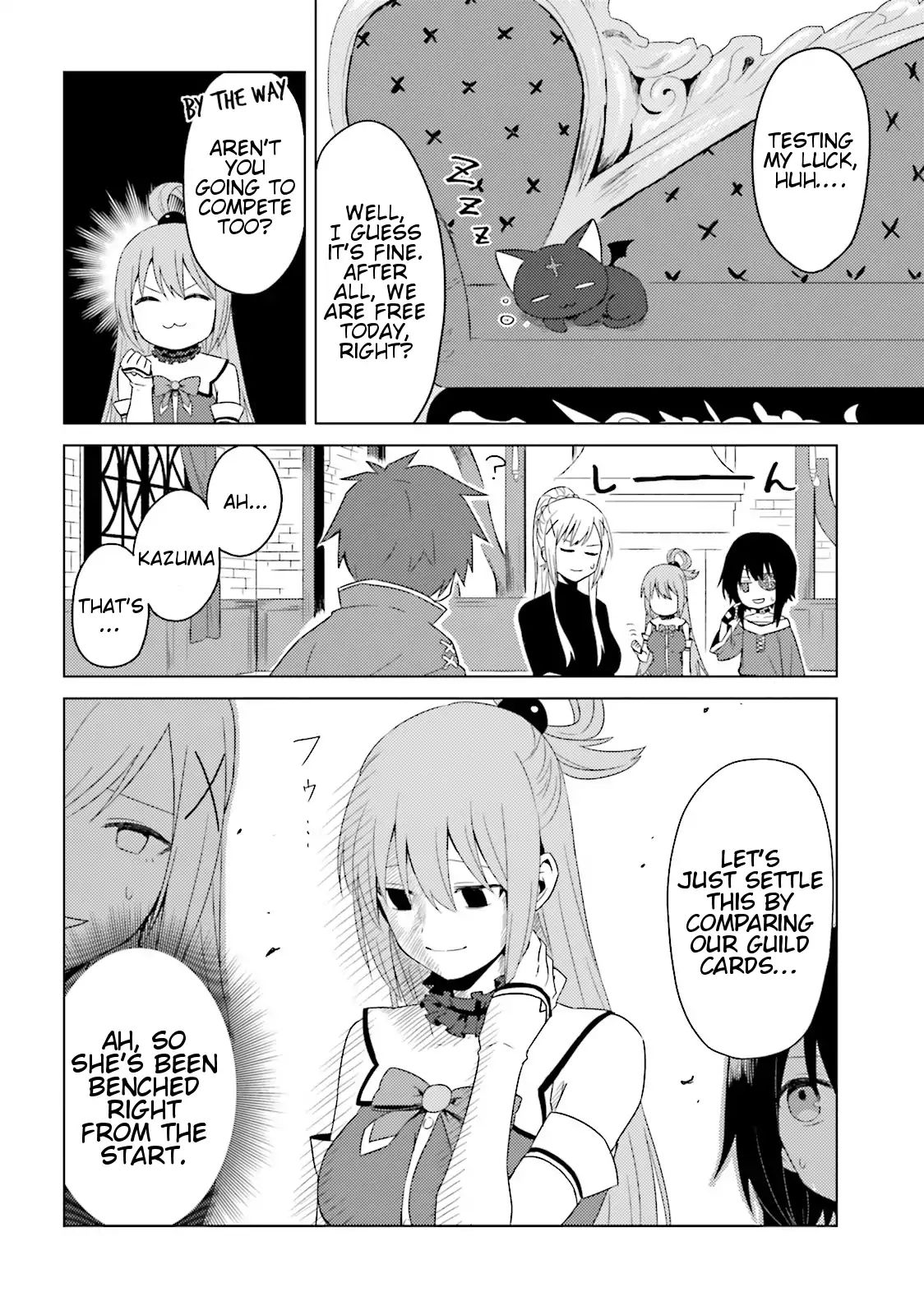 Kono Subarashii Sekai Ni Nichijou Wo! - Vol.2 Chapter 18: Luck In This Everyday Life!