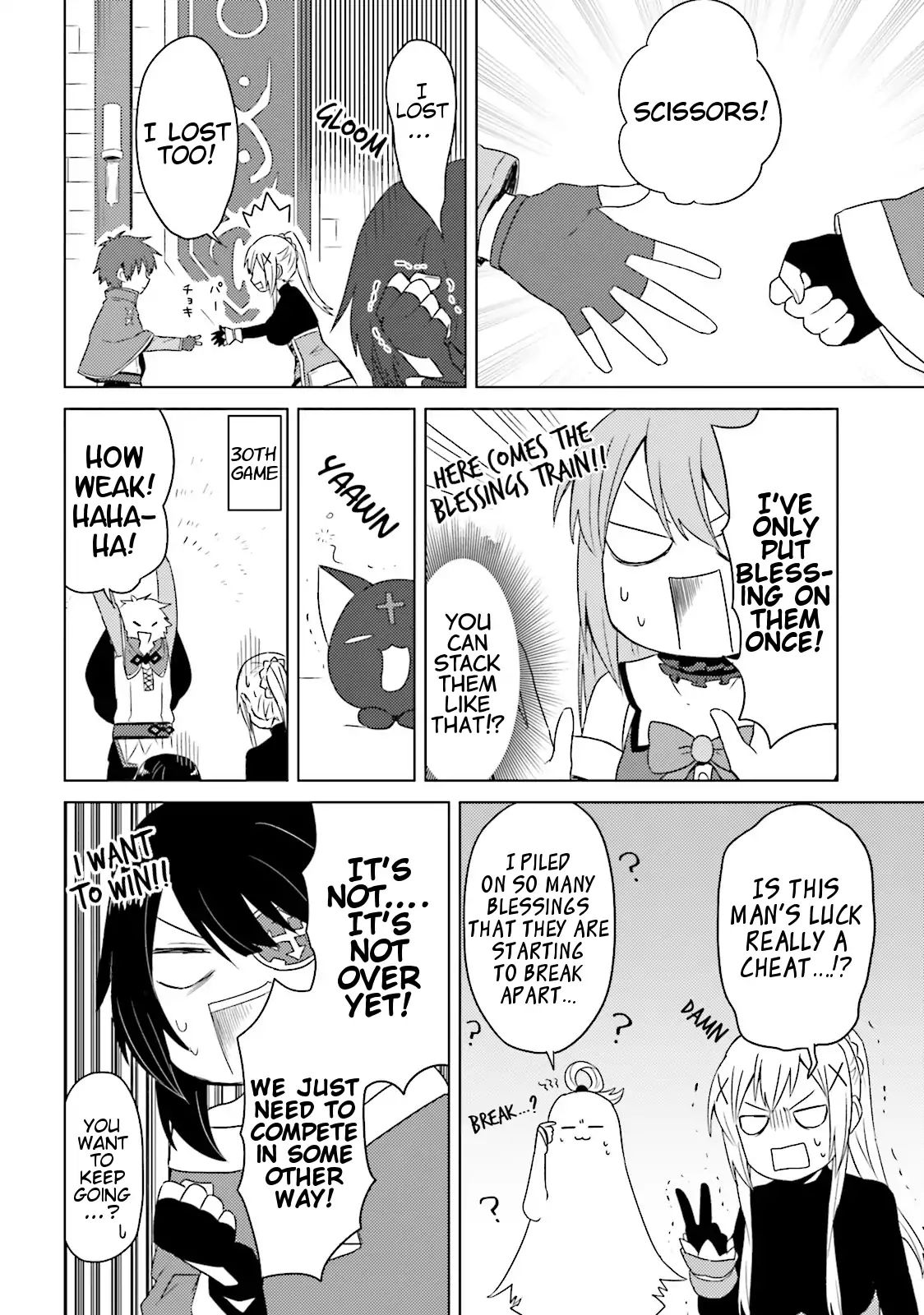 Kono Subarashii Sekai Ni Nichijou Wo! - Vol.2 Chapter 18: Luck In This Everyday Life!