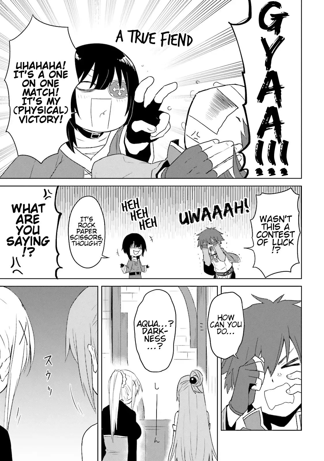 Kono Subarashii Sekai Ni Nichijou Wo! - Vol.2 Chapter 18: Luck In This Everyday Life!